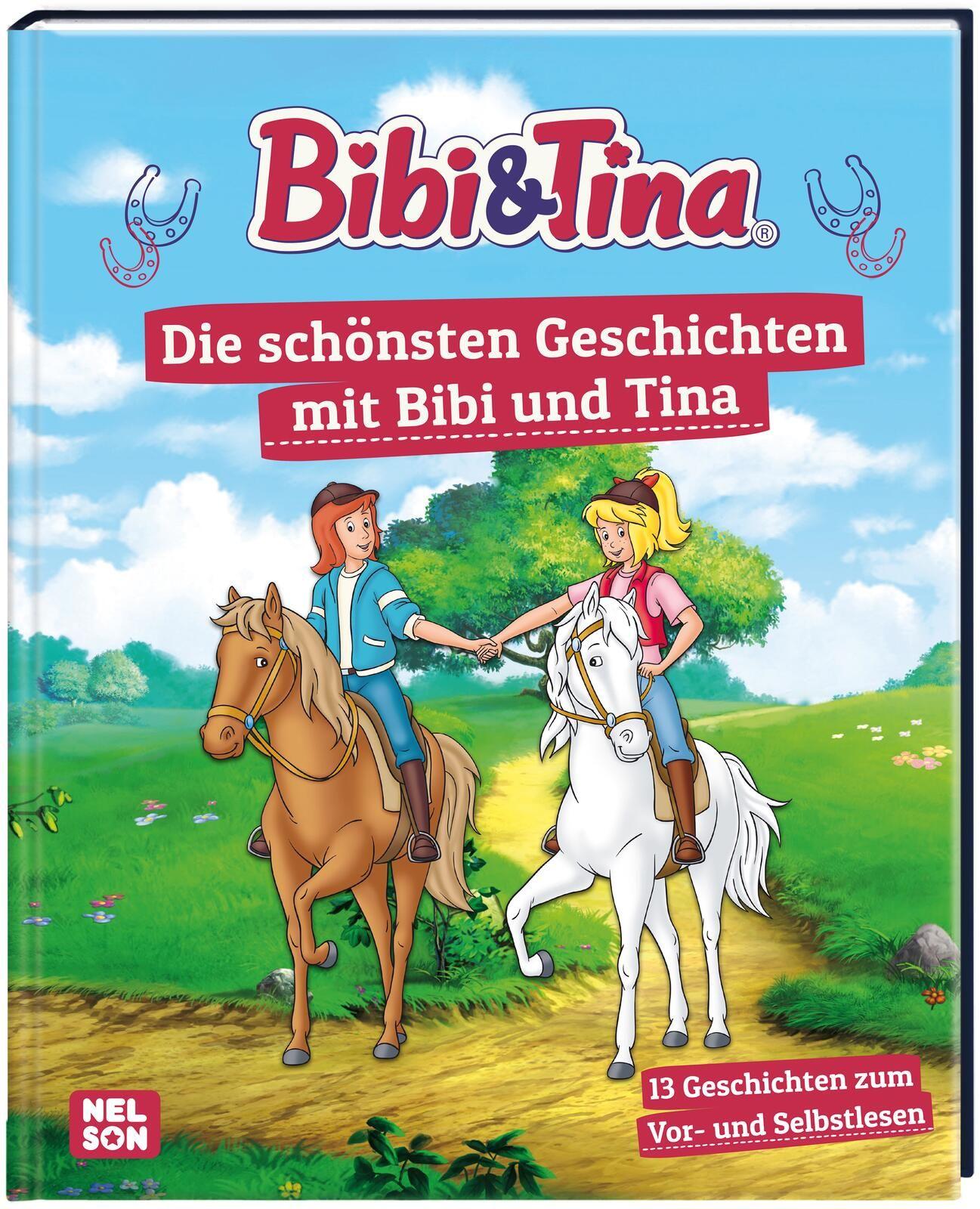 Vorderes Coverbild Bibi und Tina: Die schönsten Geschichten mit Bibi und Tina