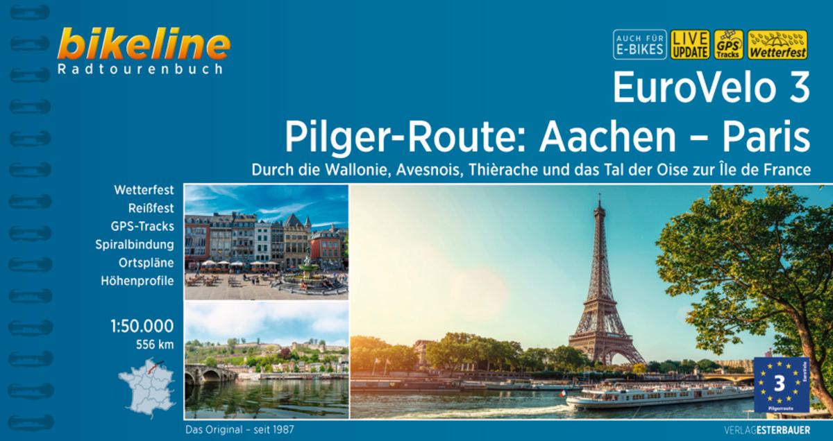 Vorderes Coverbild EuroVelo 3 . Pilger-Route