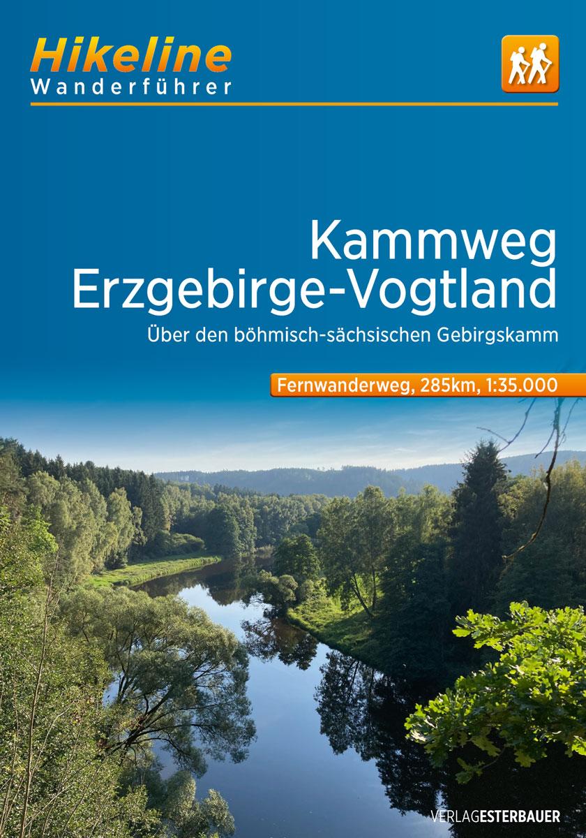 Vorderes Coverbild Fernwanderweg Kammweg . Erzgebirge-Vogtland