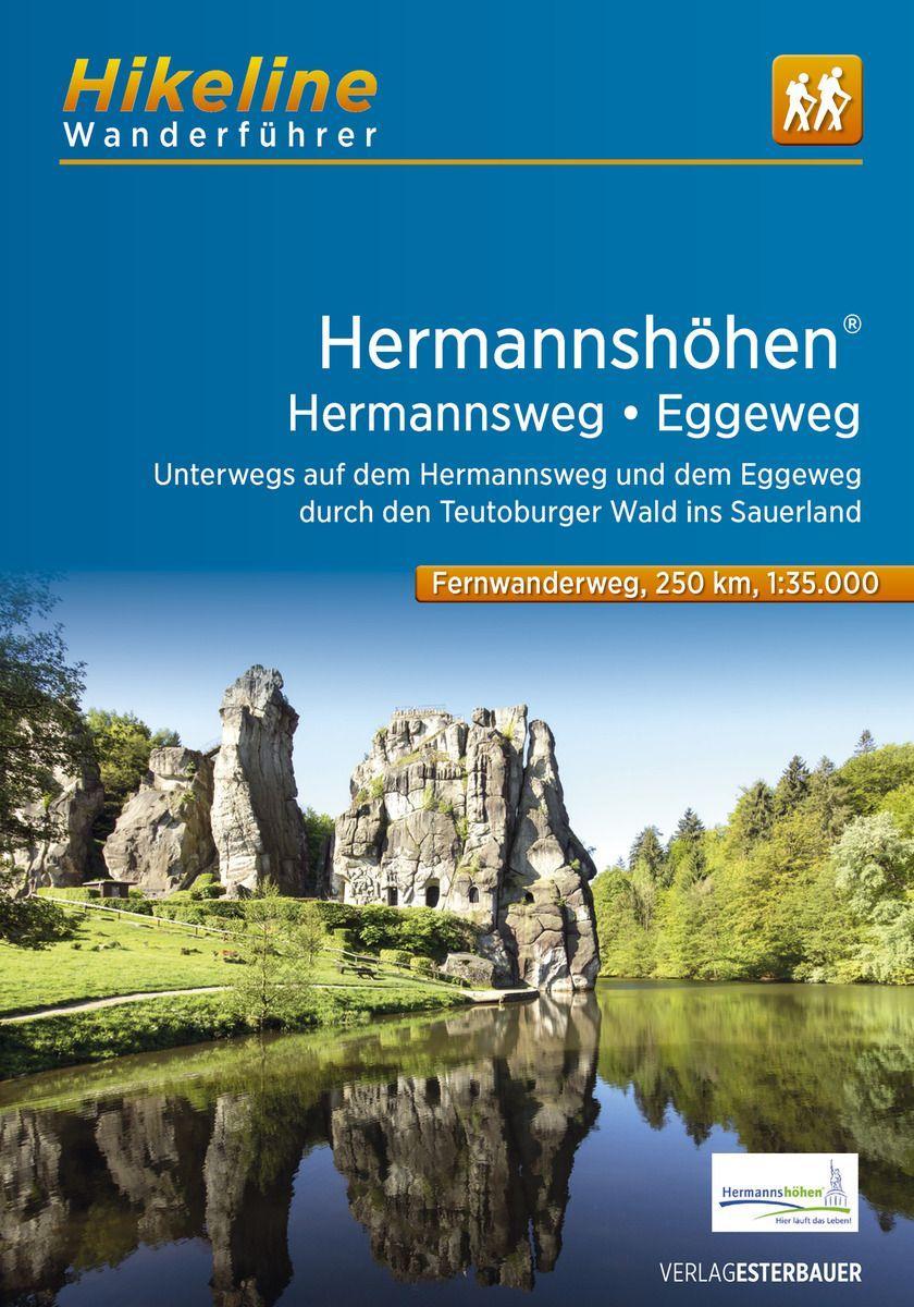 Vorderes Coverbild Fernwanderweg Hermannshöhen - Hermannsweg - Eggeweg