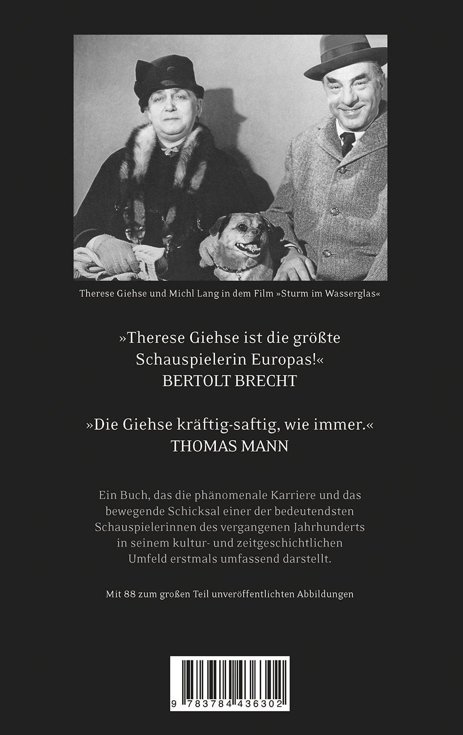 Rückseitencover Therese Giehse