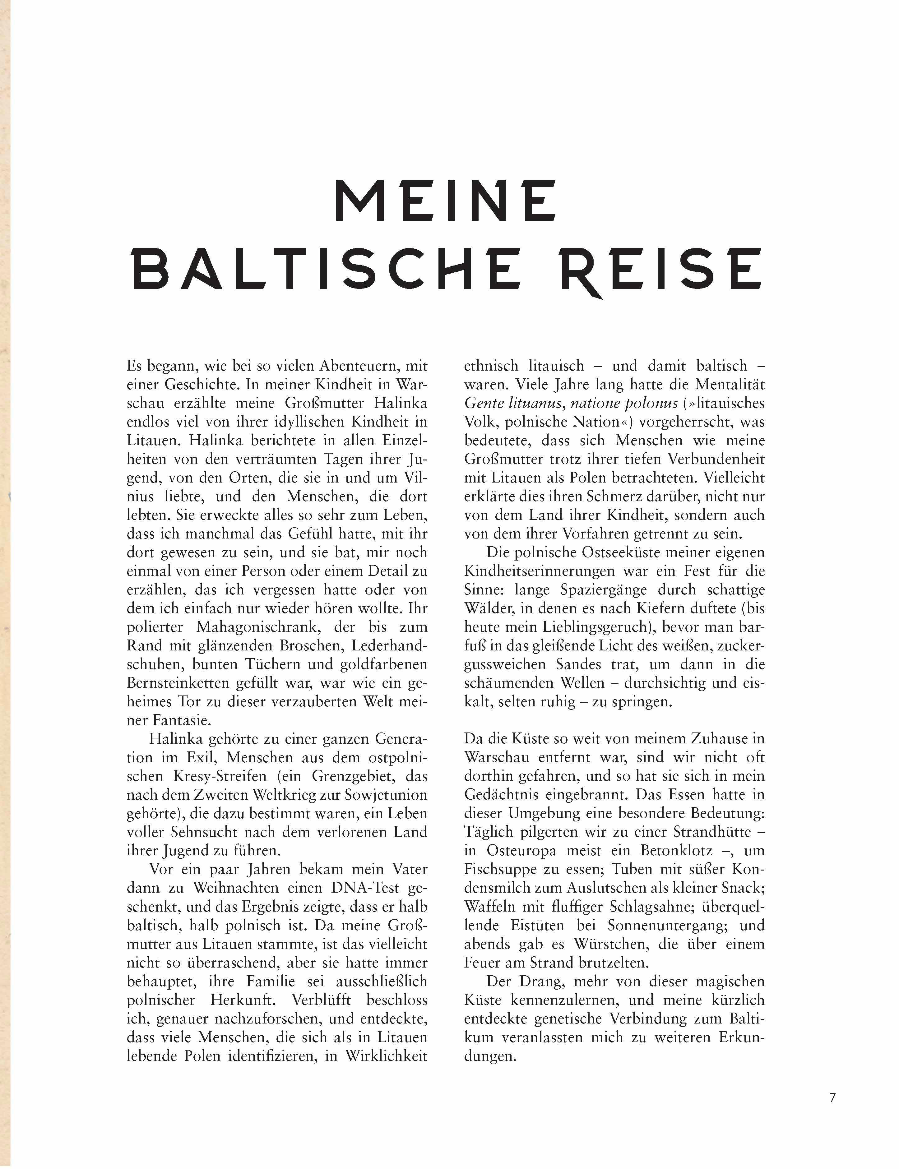 Beispielinhalt (Bild) Baltikum
