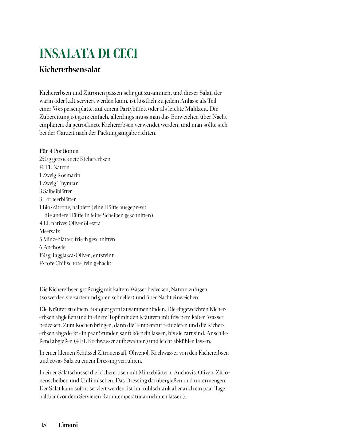 Beispielinhalt (Bild) Gennaros Limoni - Spiegel Bestseller