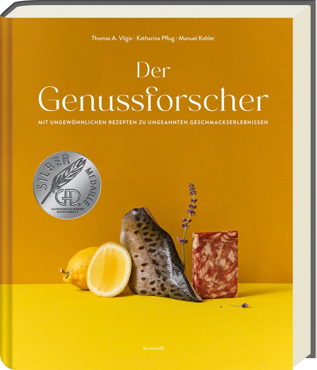 Vorderes Coverbild Der Genussforscher - Silbermedaille beim GAD 2022