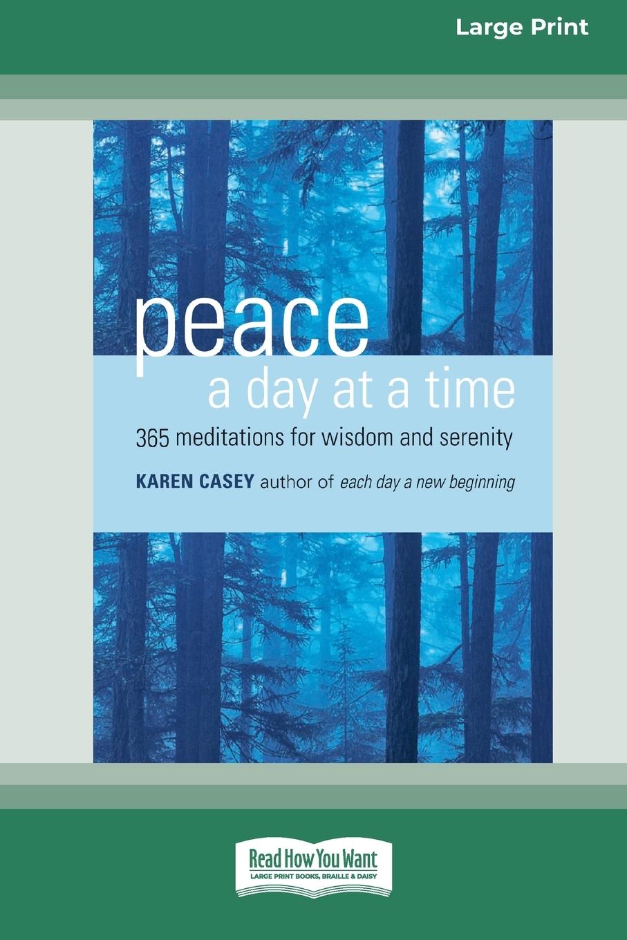 Vorderes Coverbild Peace a Day at a Time