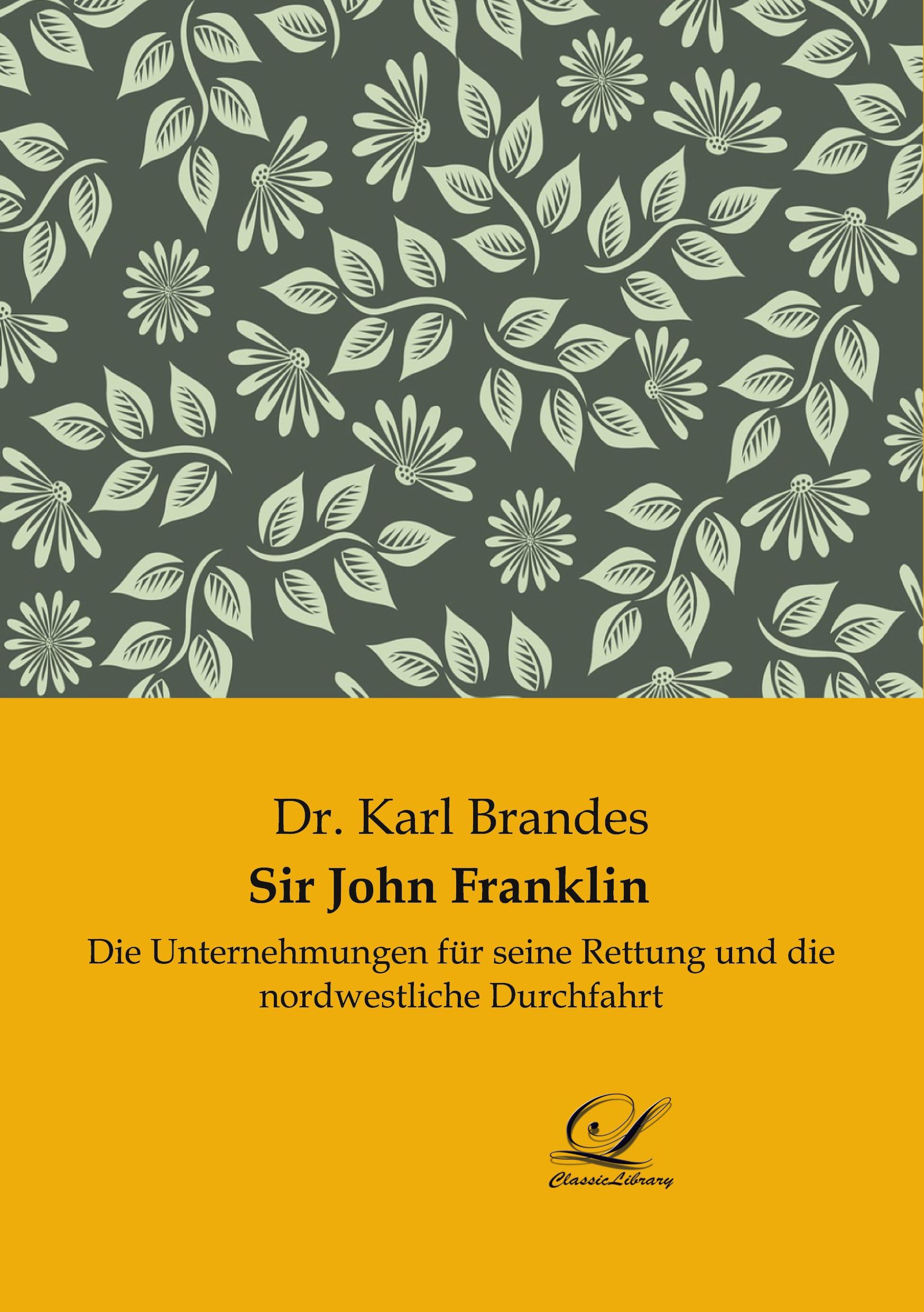 Vorderes Coverbild Sir John Franklin