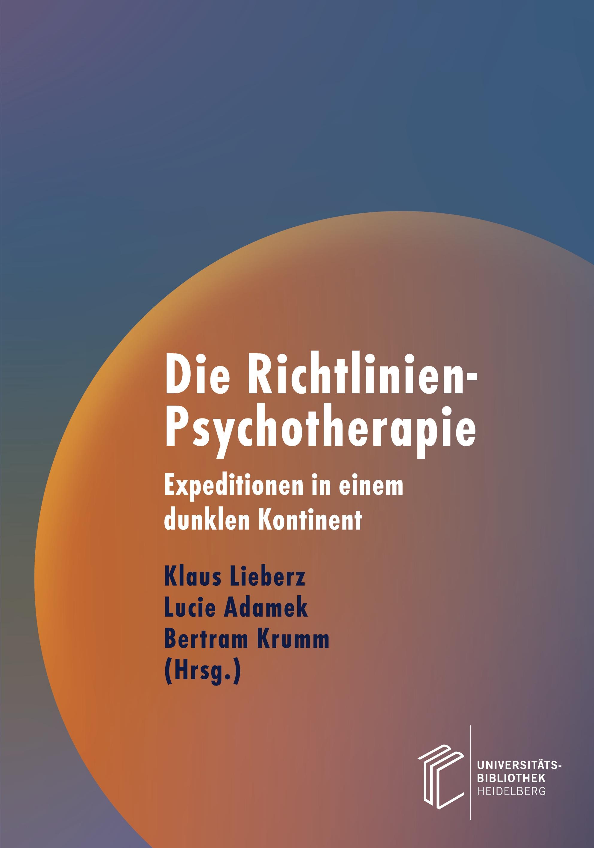 Vorderes Coverbild Die Richtlinien-Psychotherapie