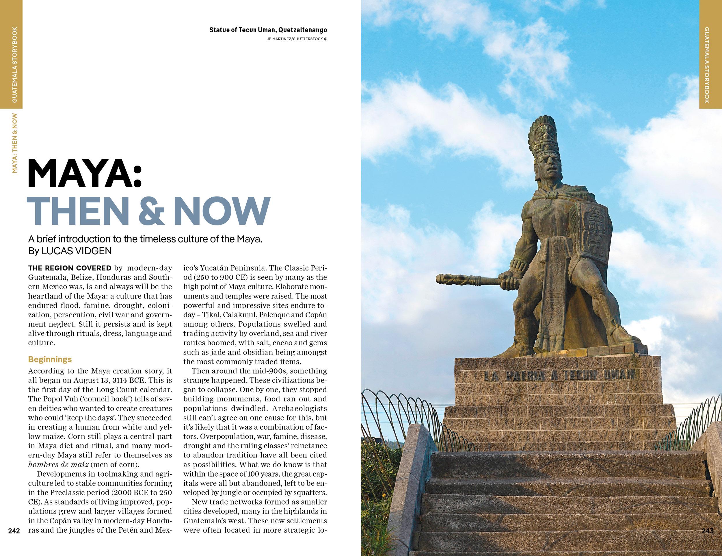 Beispielinhalt (Bild) Lonely Planet Guatemala