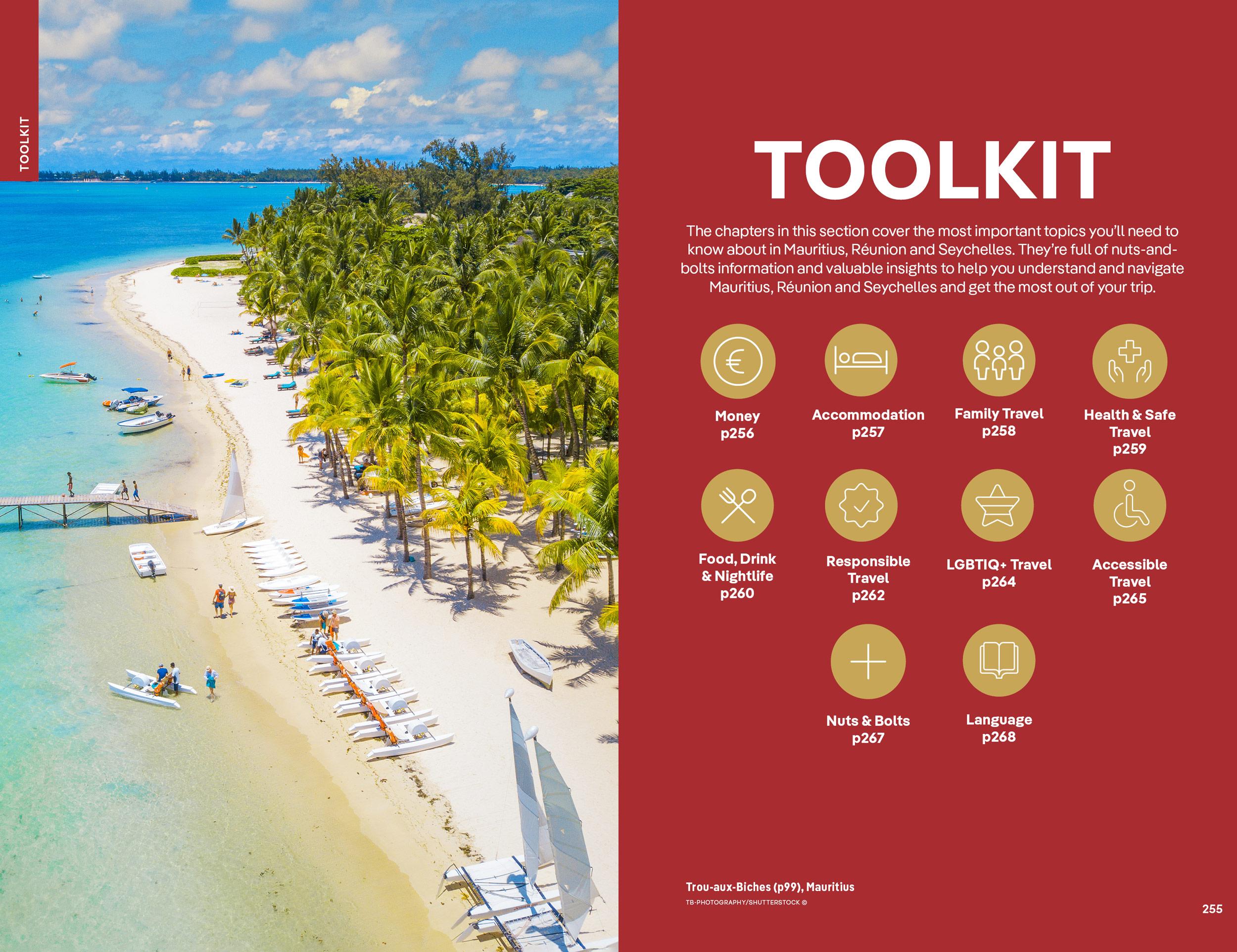 Beispielinhalt (Bild) Lonely Planet Mauritius, Reunion & Seychelles