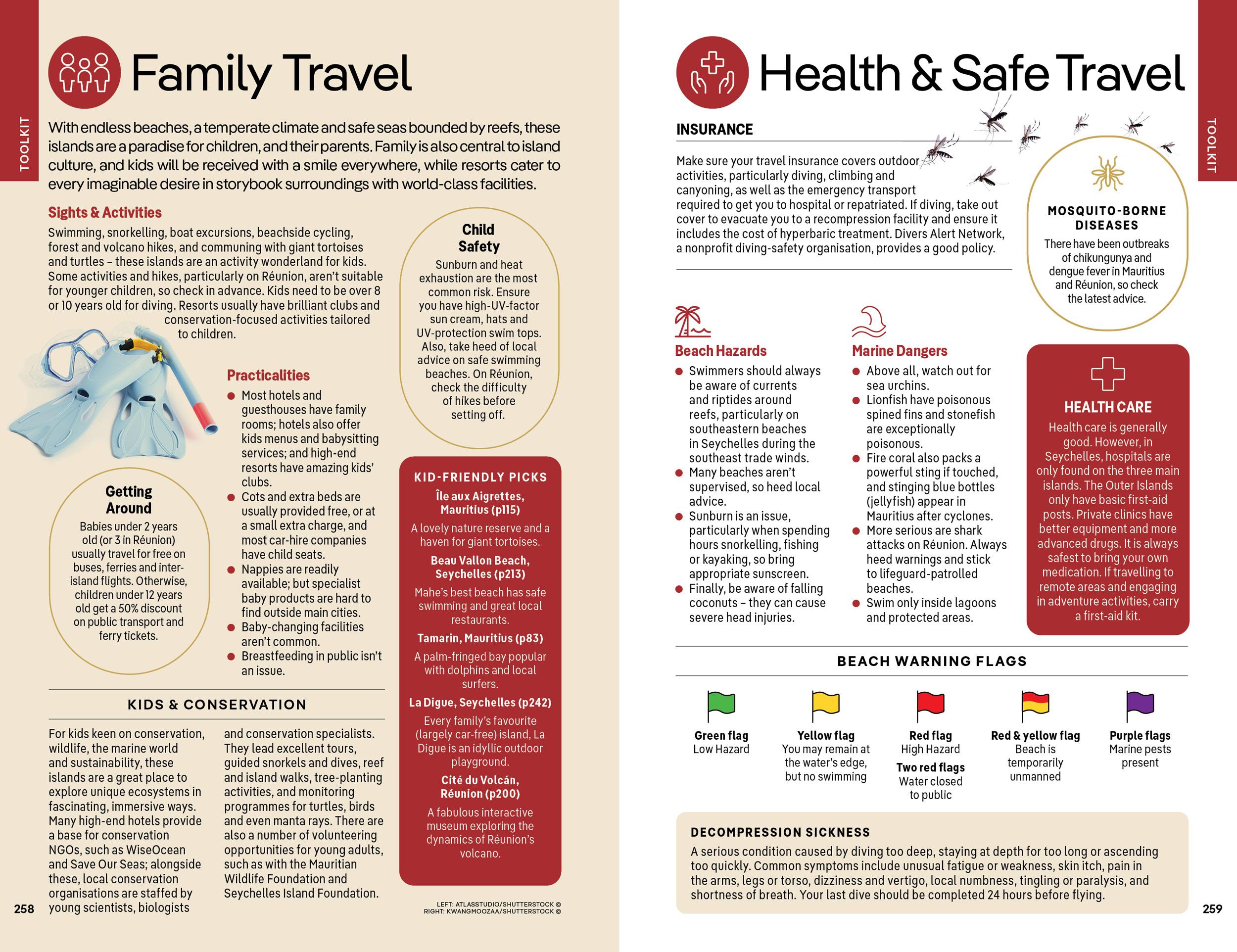 Beispielinhalt (Bild) Lonely Planet Mauritius, Reunion & Seychelles