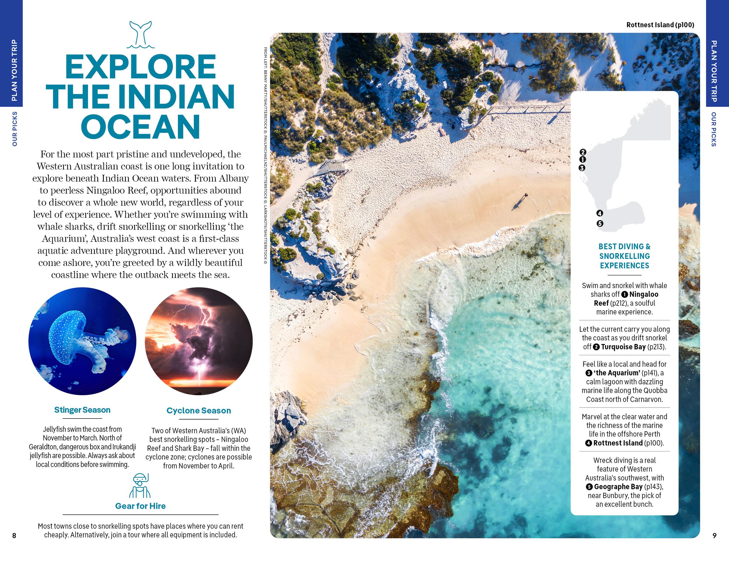 Beispielinhalt (Bild) Lonely Planet West Coast Australia