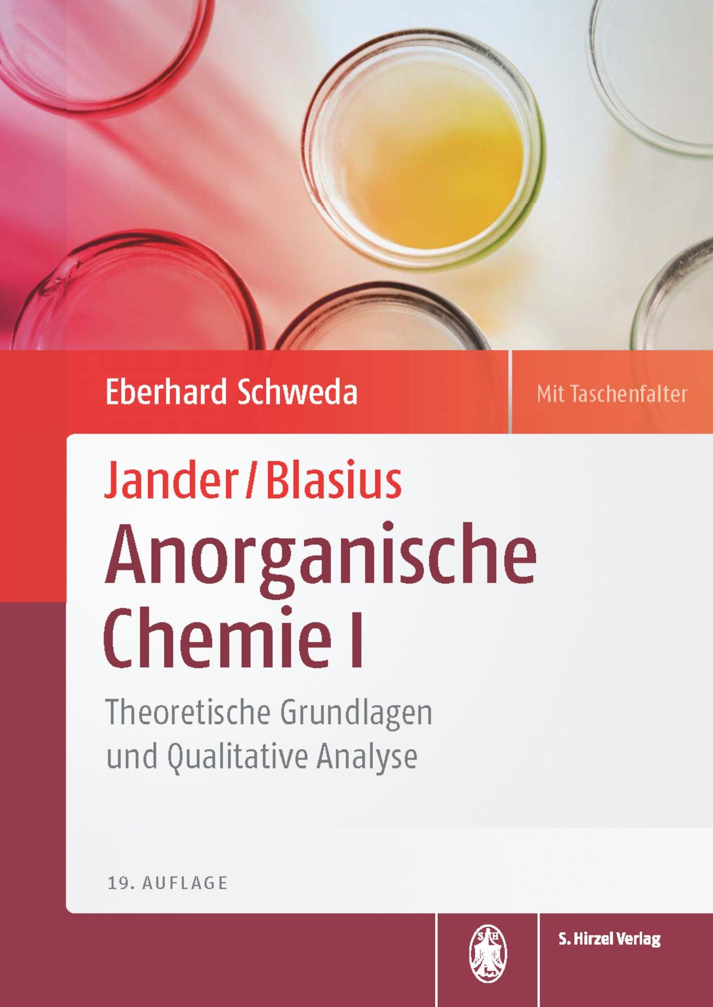 Vorderes Coverbild Jander/Blasius | Anorganische Chemie I