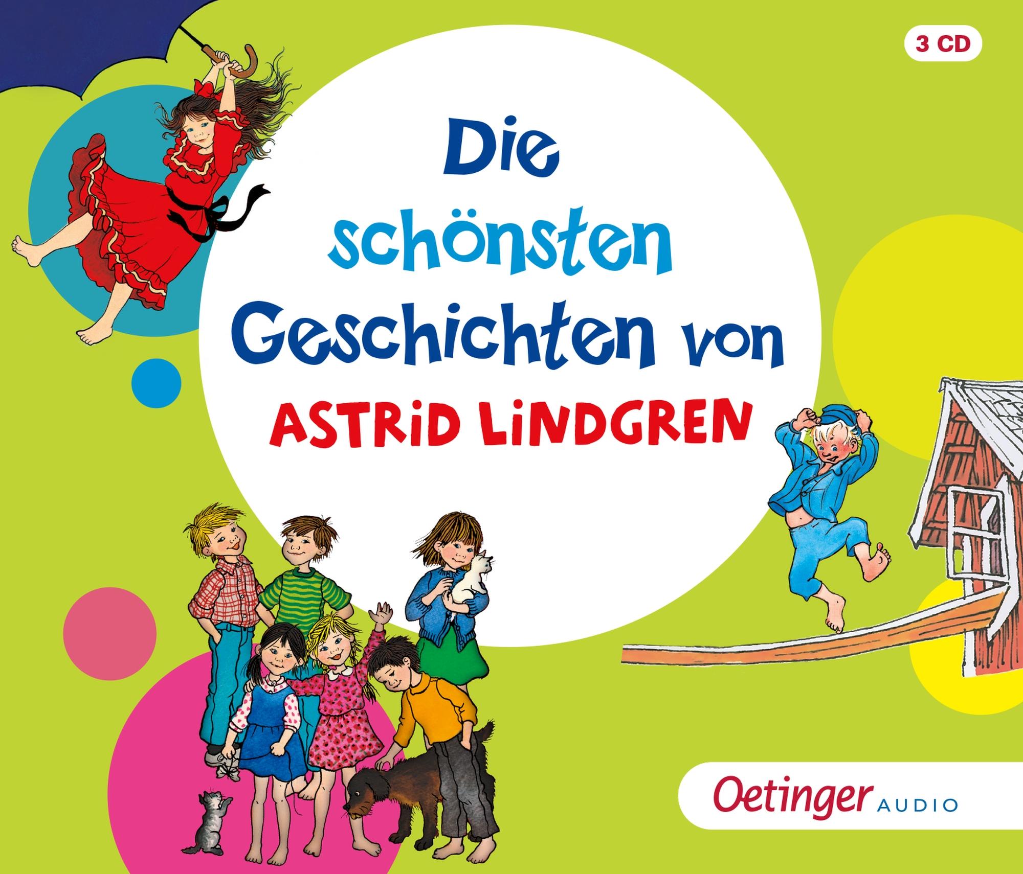 Vorderes Coverbild Die schönsten Geschichten von Astrid Lindgren