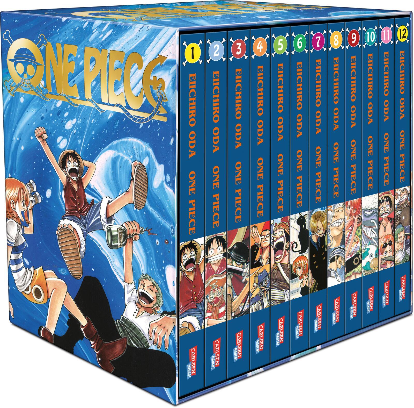 Vorderes Coverbild One Piece Sammelschuber 1: East Blue (inklusive Band 1-12)