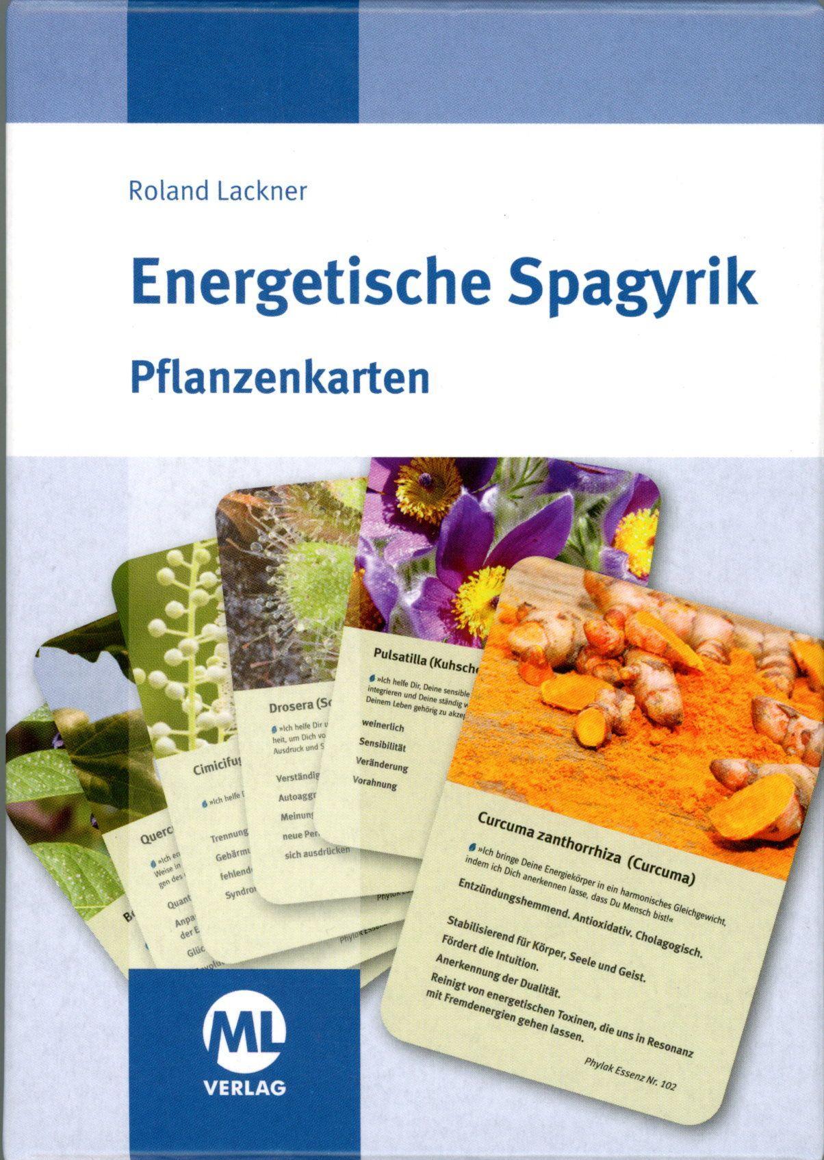 Vorderes Coverbild Energetische Spagyrik - Pflanzenkarten