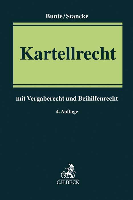 Vorderes Coverbild Kartellrecht
