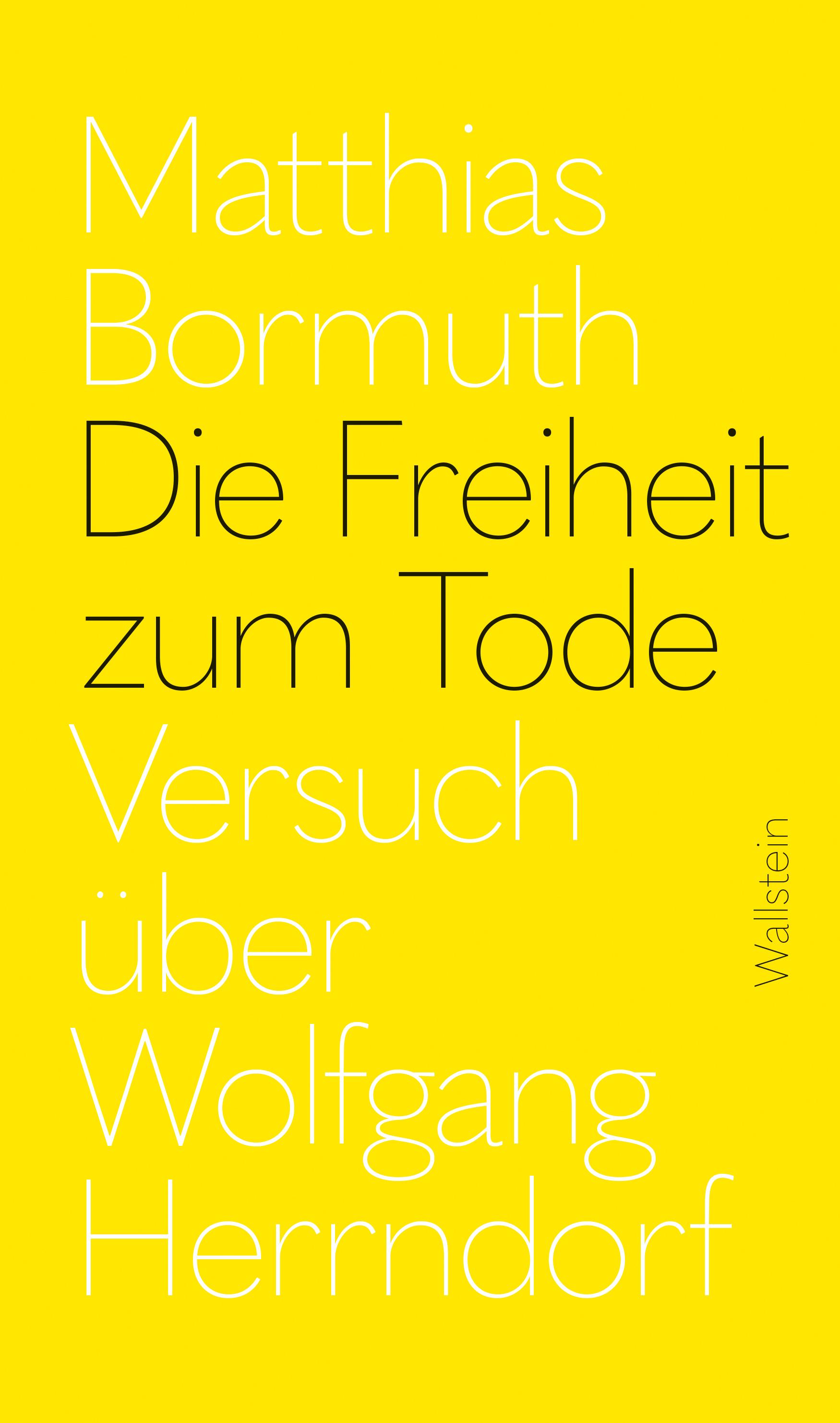 Vorderes Coverbild Die Freiheit zum Tode