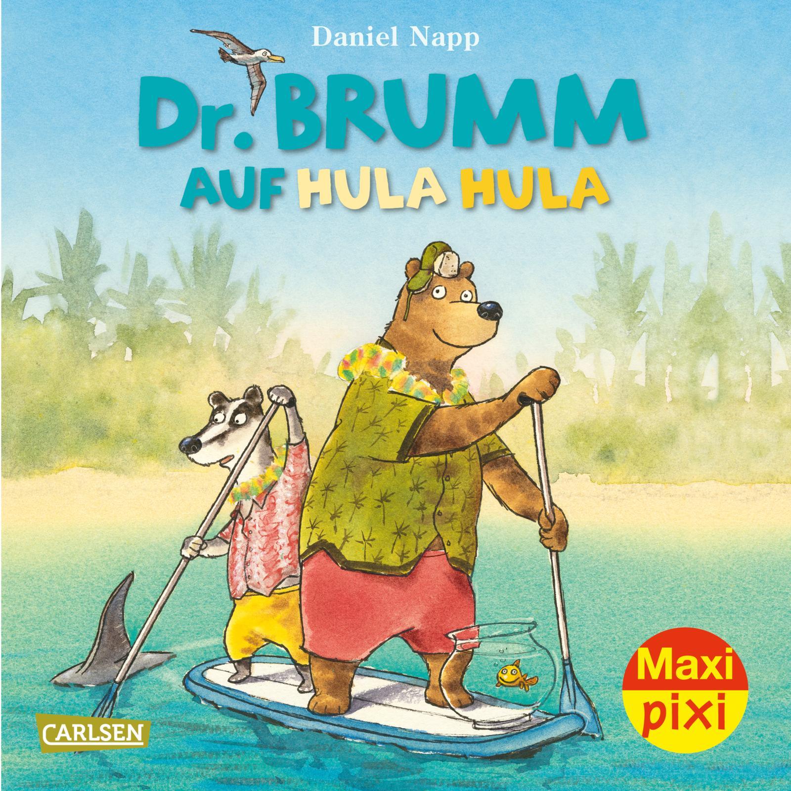 Vorderes Coverbild Maxi Pixi 374: VE 5: Dr. Brumm auf Hula Hula (5 Exemplare)