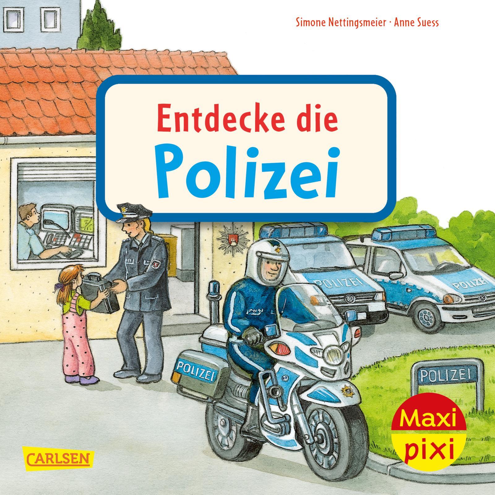 Vorderes Coverbild Maxi Pixi 398: VE 5 Entdecke die Polizei (5 Exemplare)