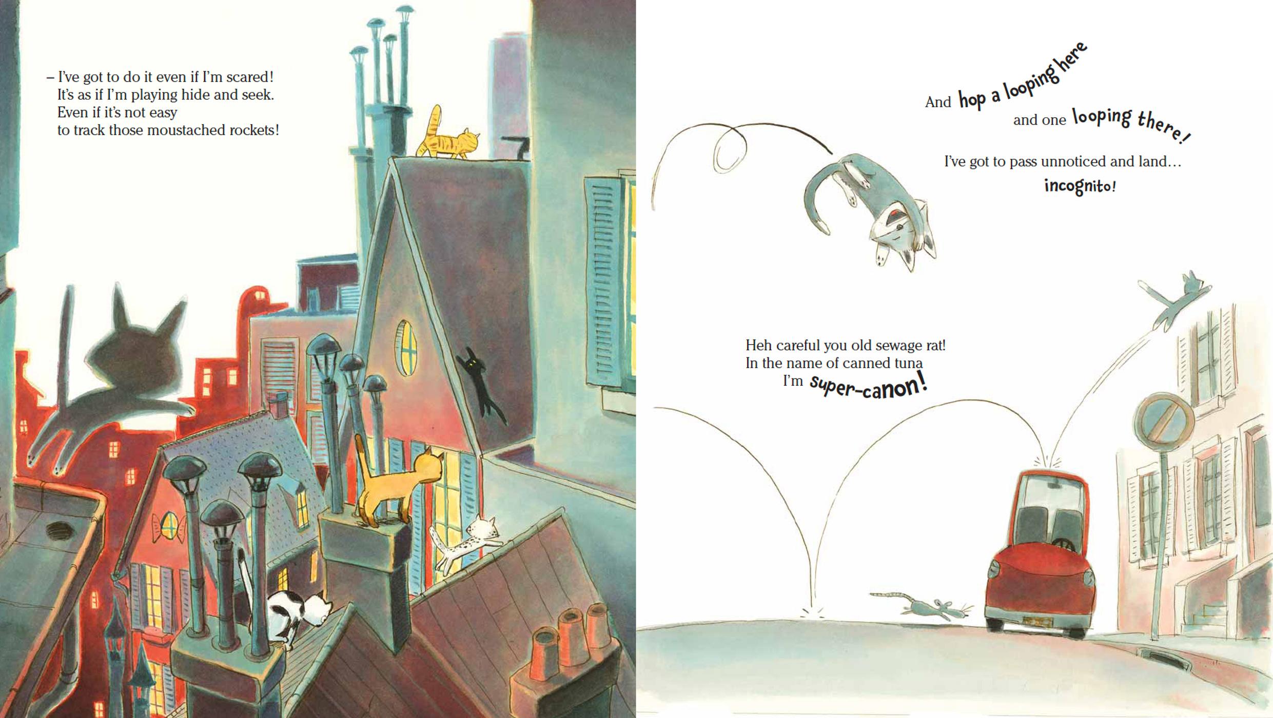 Beispielinhalt (Bild) Die Katzenbande