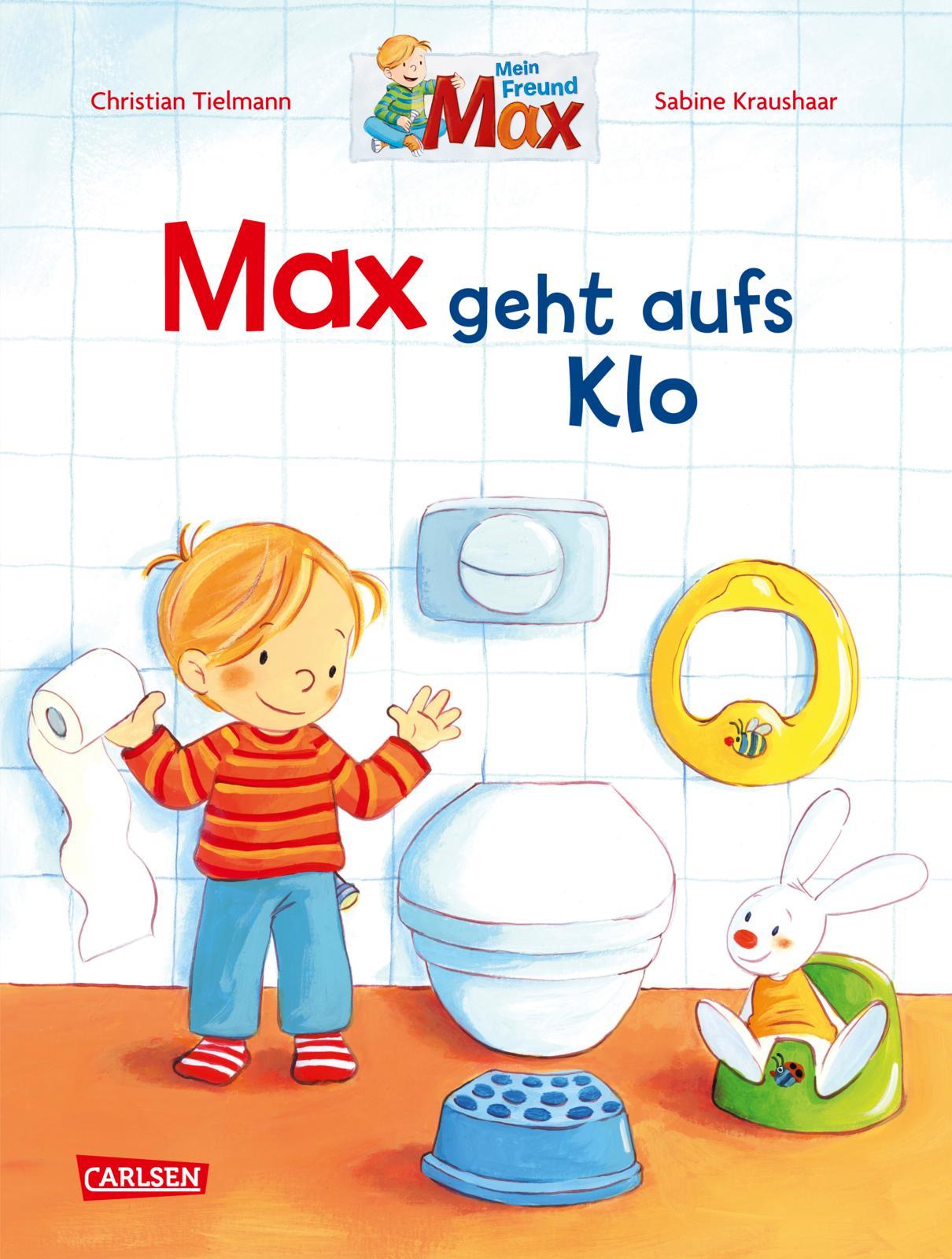 Vorderes Coverbild Max-Bilderbücher: Max geht aufs Klo