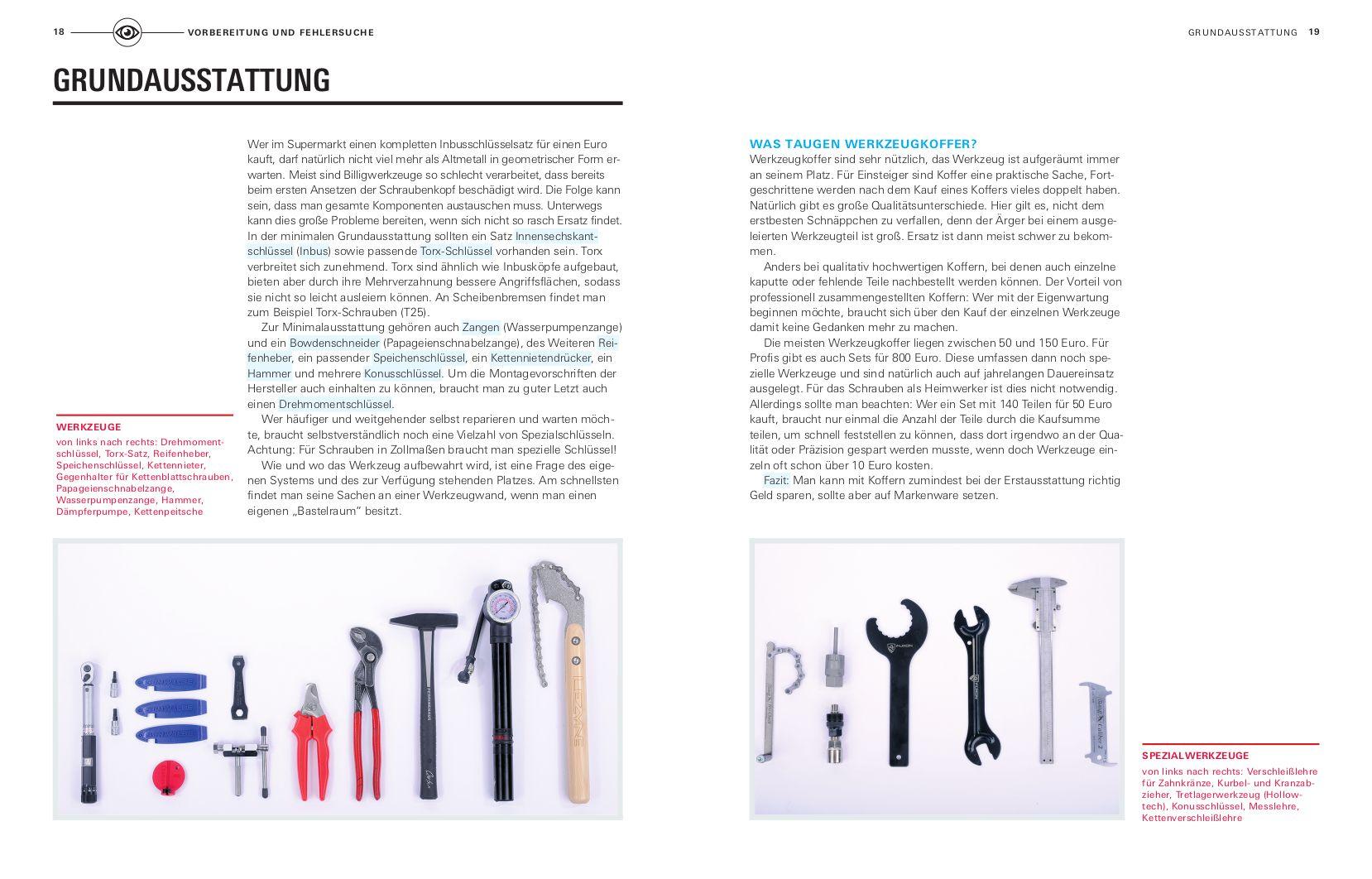 Beispielinhalt (Bild) Fahrradreparaturen