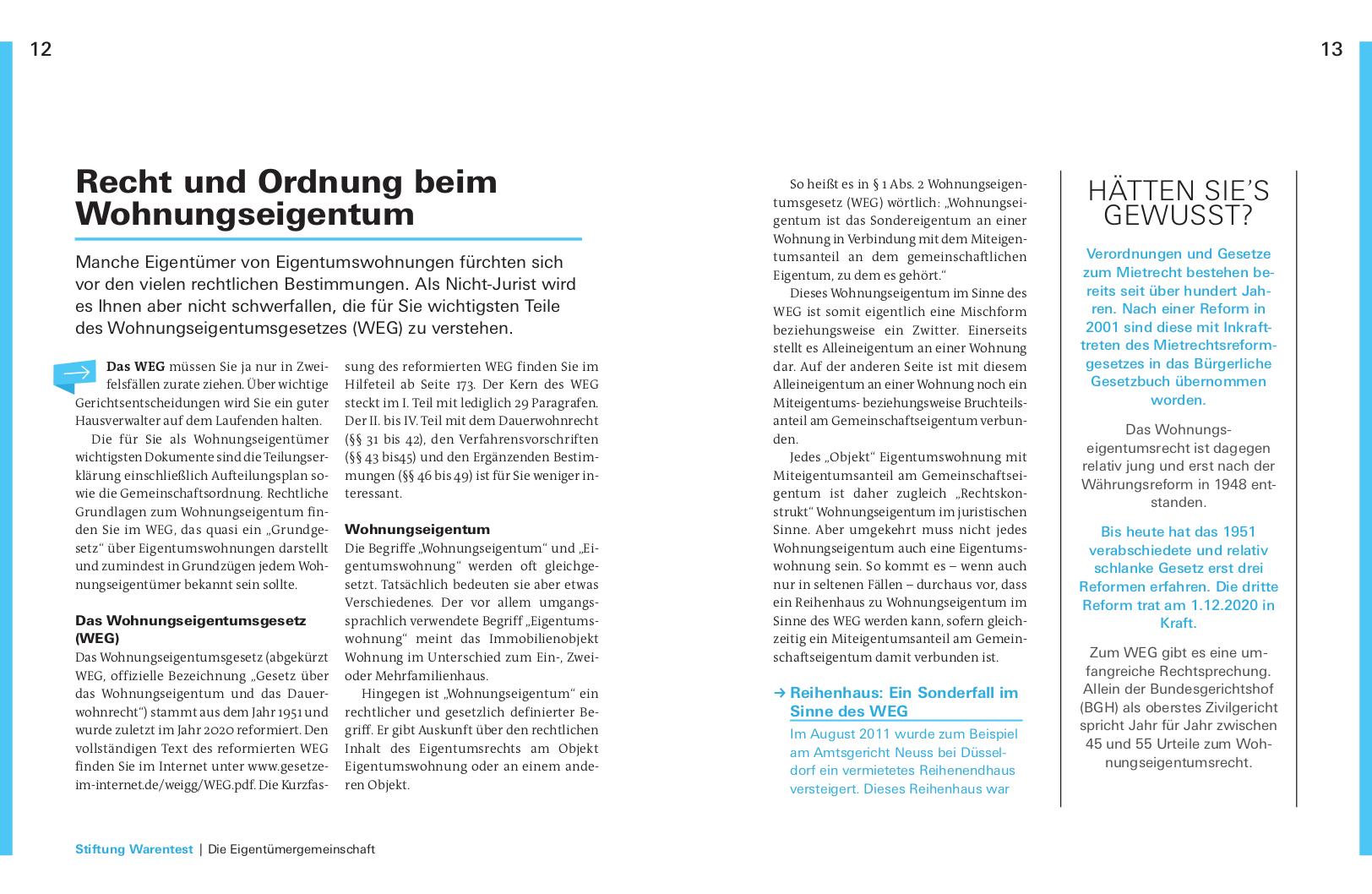 Beispielinhalt (Bild) Immobilien verwalten und vermieten