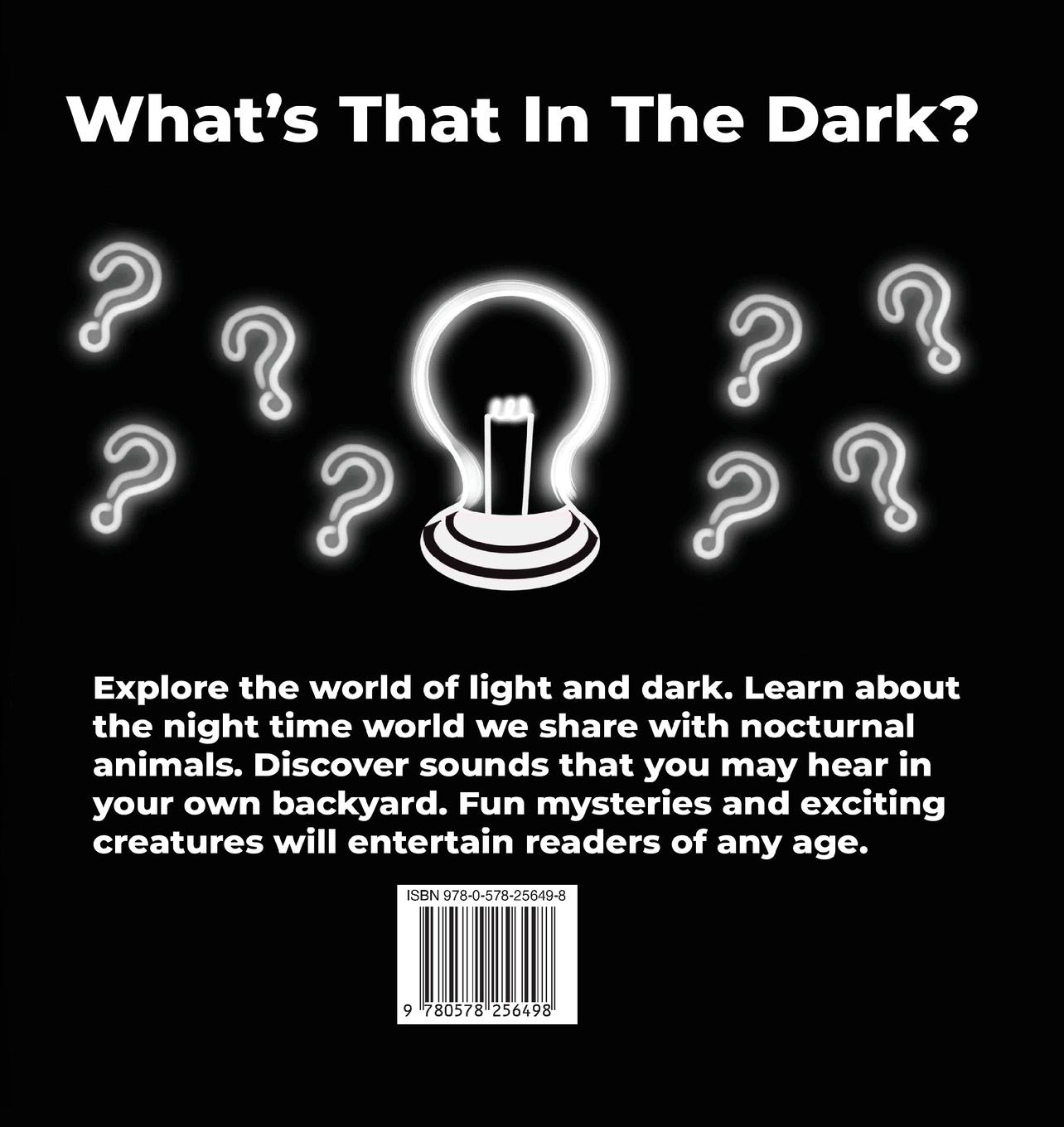 Rückseitencover What's That In The Dark