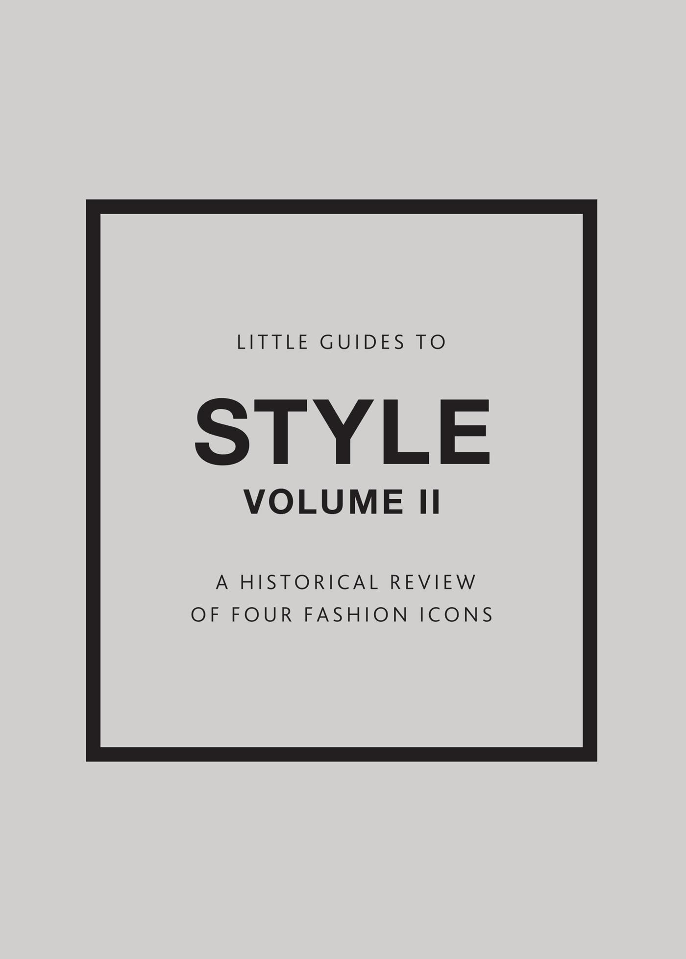 Vorderes Coverbild Little Guides to Style II