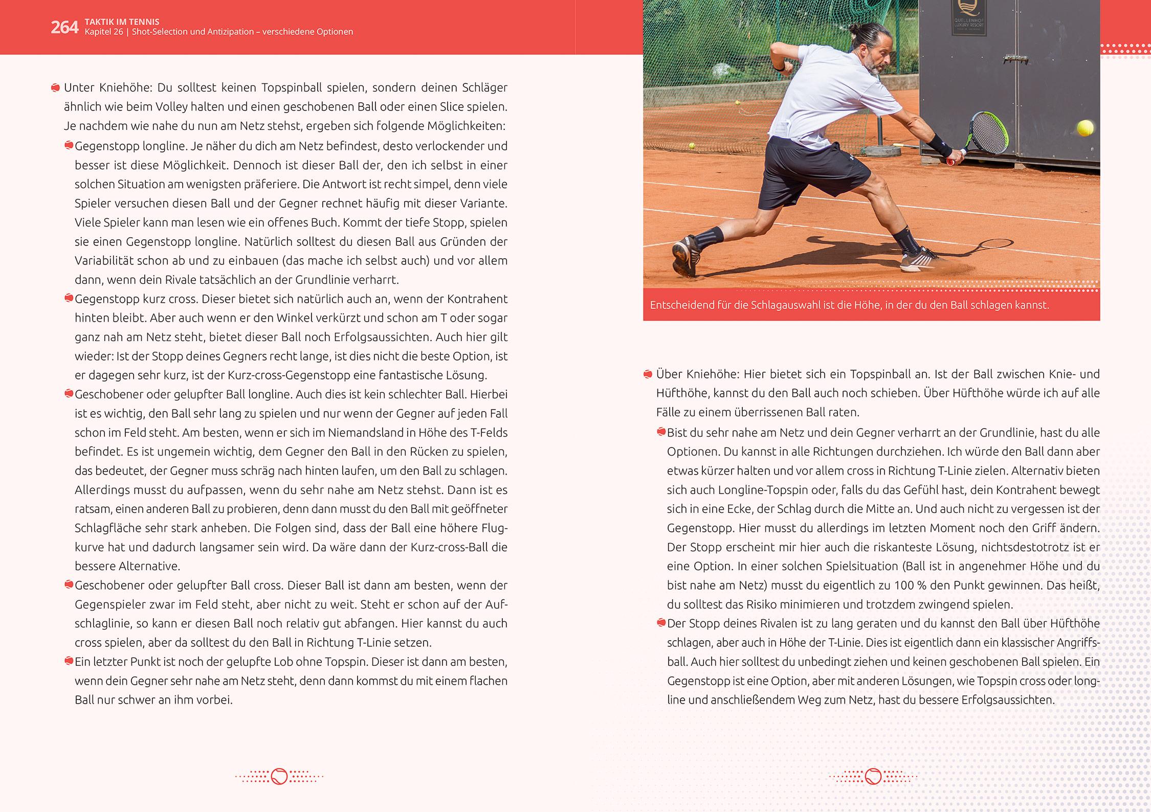 Beispielinhalt (Bild) Taktik im Tennis