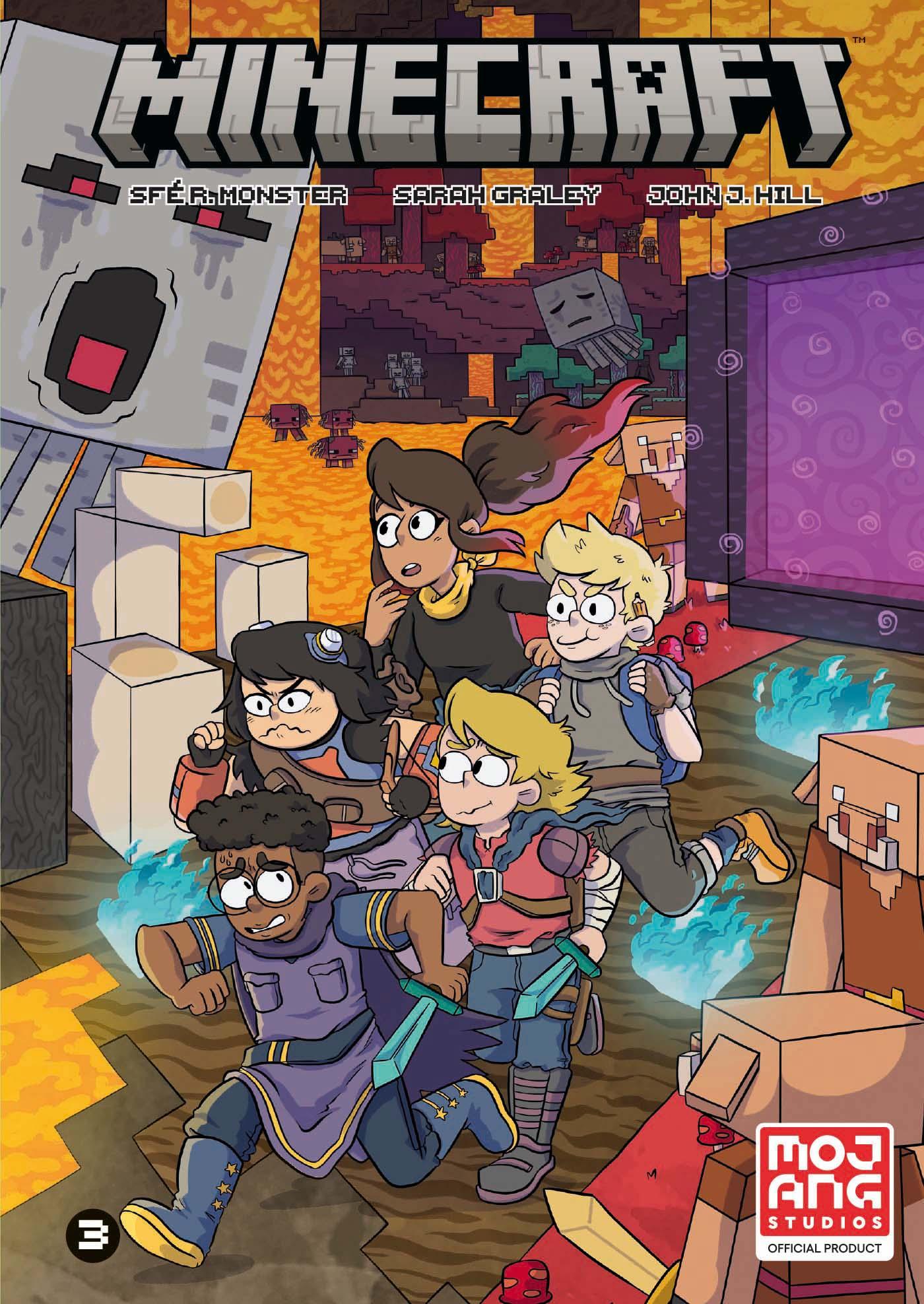 Vorderes Coverbild Minecraft, Der Comic, Band 03