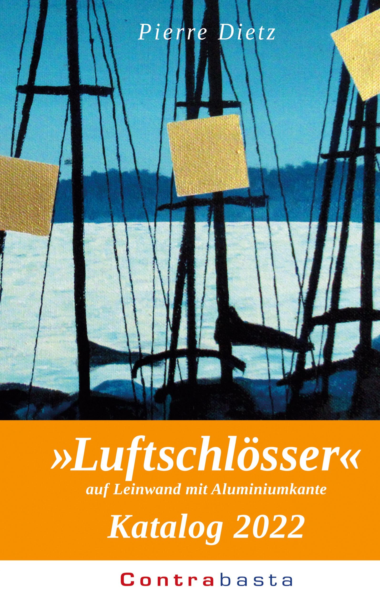 Vorderes Coverbild 'Luftschlösser' Katalog 2022