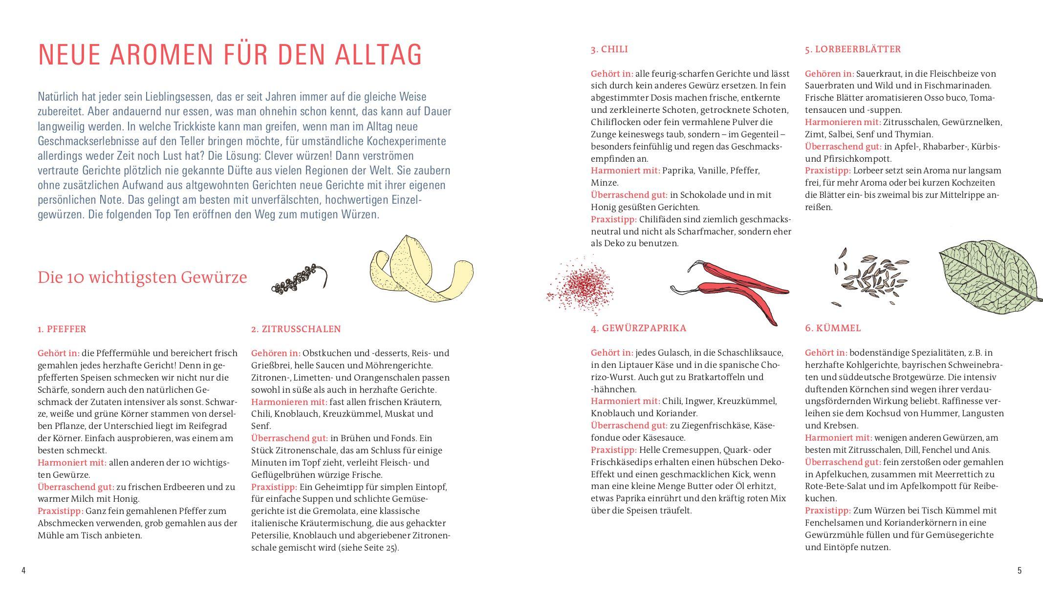 Beispielinhalt (Bild) Lieblingsgerichte auf Weltreise