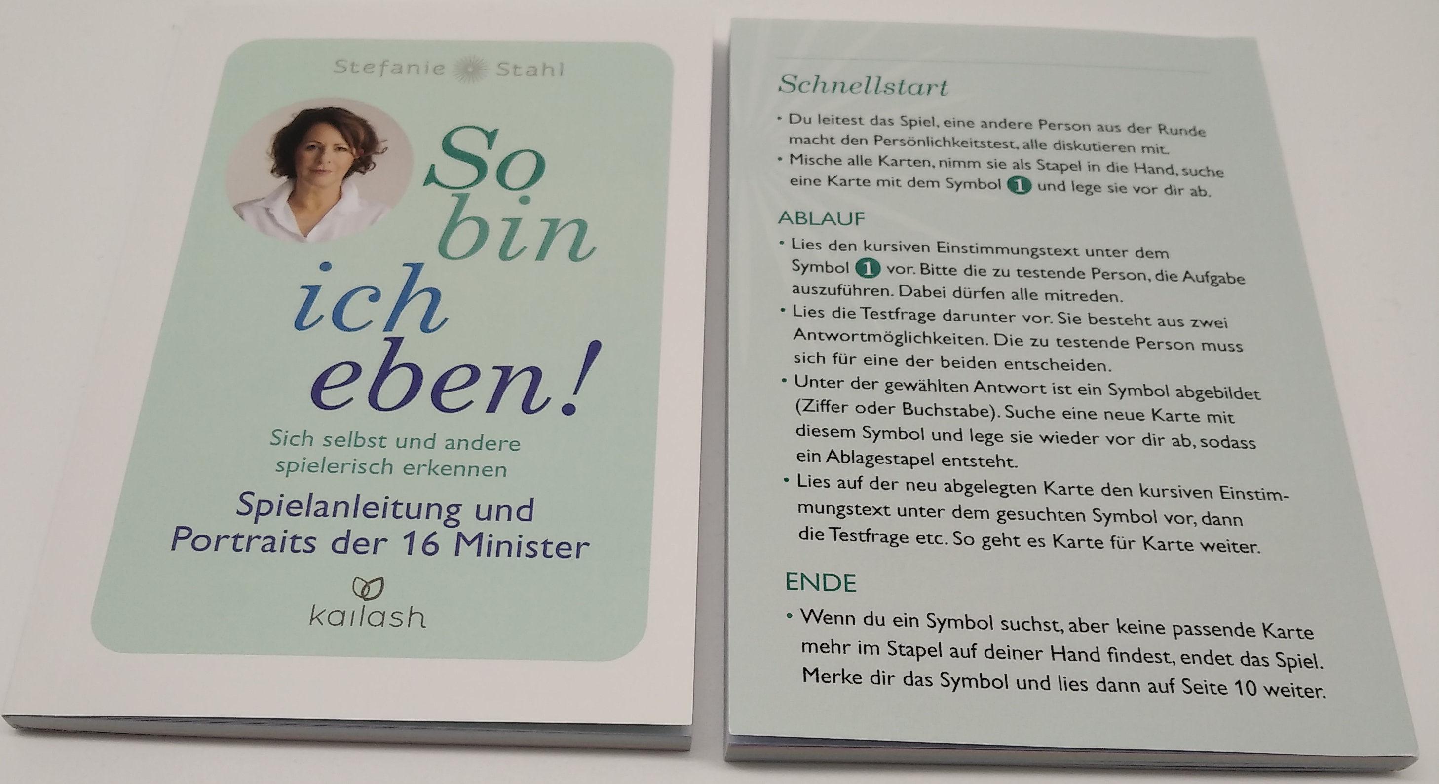 Beispielinhalt (Bild) So bin ich eben!