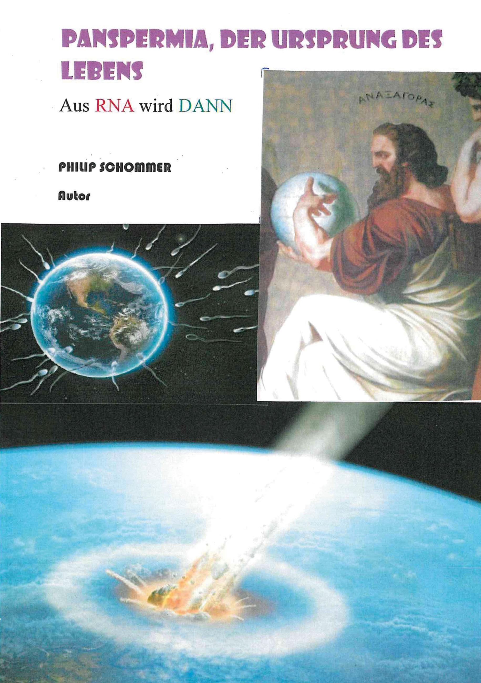 Vorderes Coverbild Panspermia, der Ursprung des Lebens