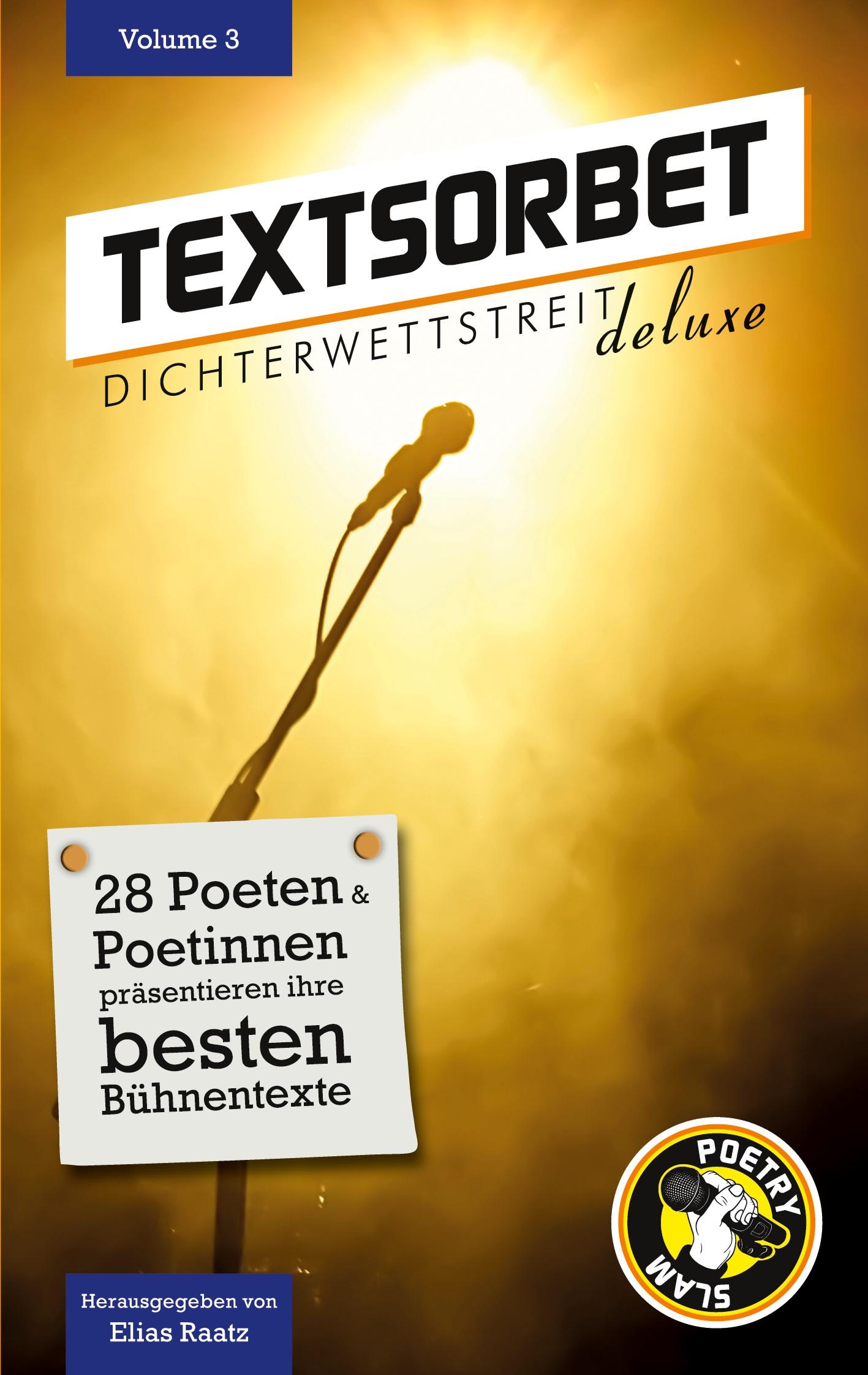 Vorderes Coverbild Textsorbet - Volume 3