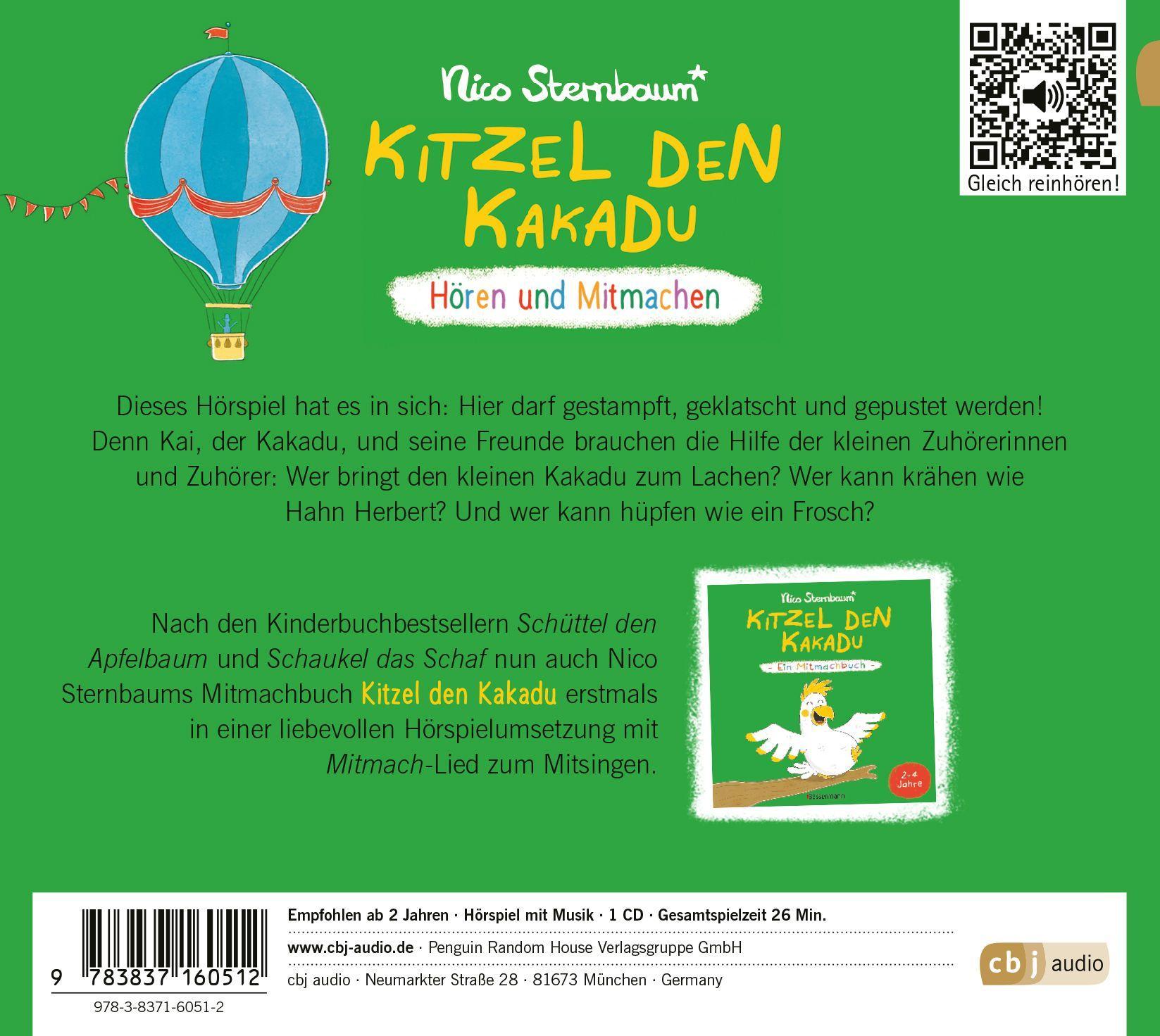 Beispielinhalt (Bild) Kitzel den Kakadu