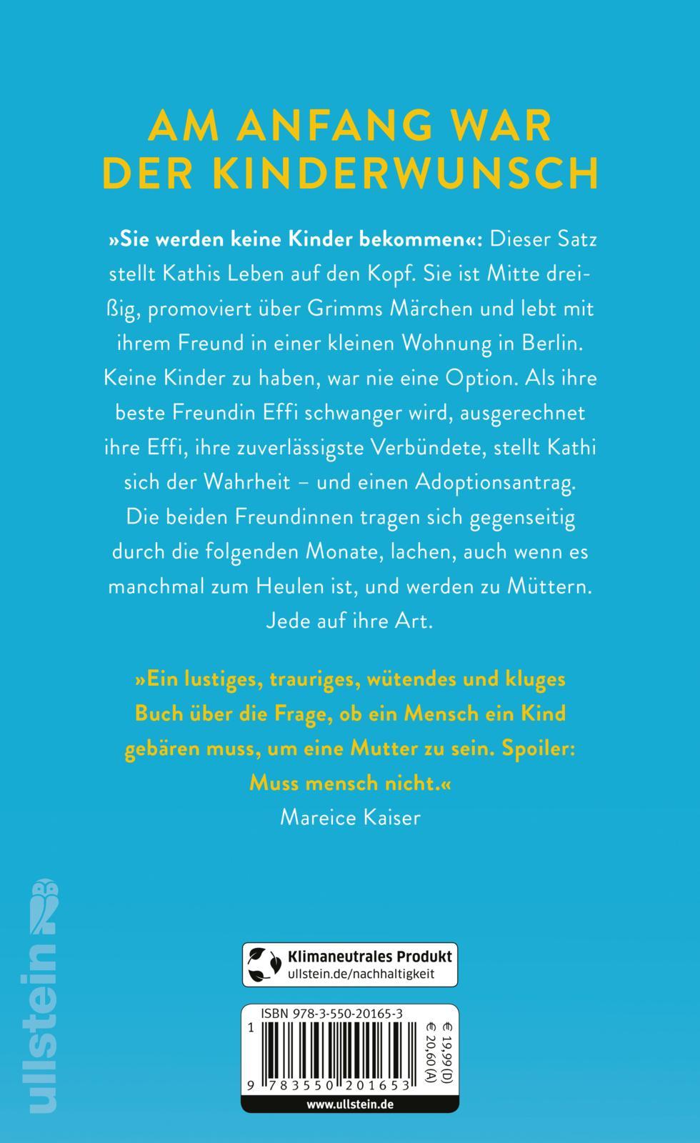 Rückseitencover Hätt' ich ein Kind