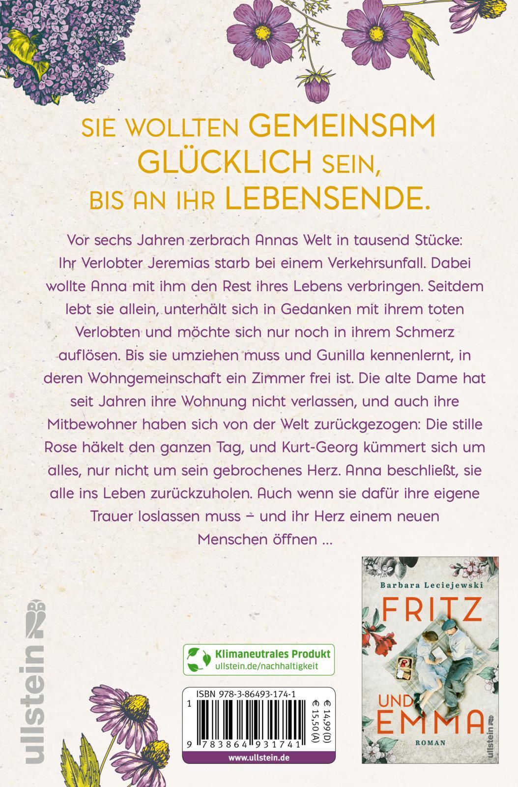 Rückseitencover Für immer und noch ein bisschen länger