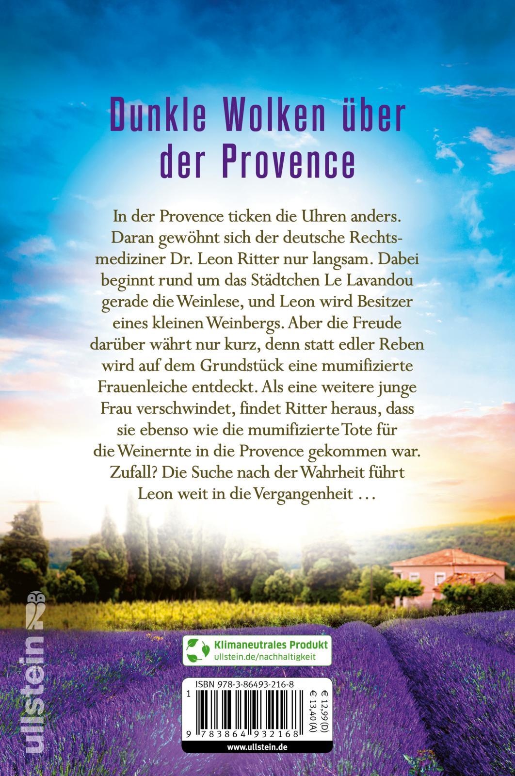 Rückseitencover Schwarzer Lavendel