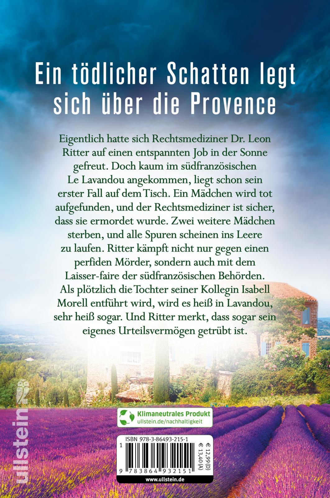 Rückseitencover Tödlicher Lavendel