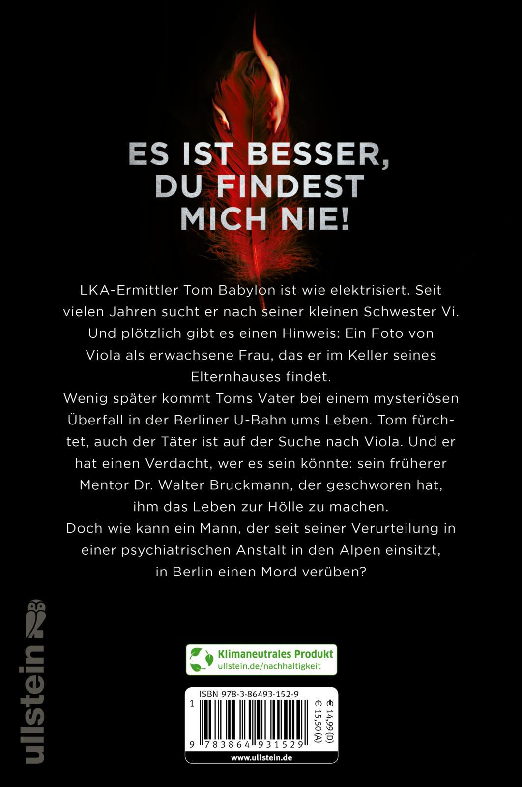 Rückseitencover Violas Versteck