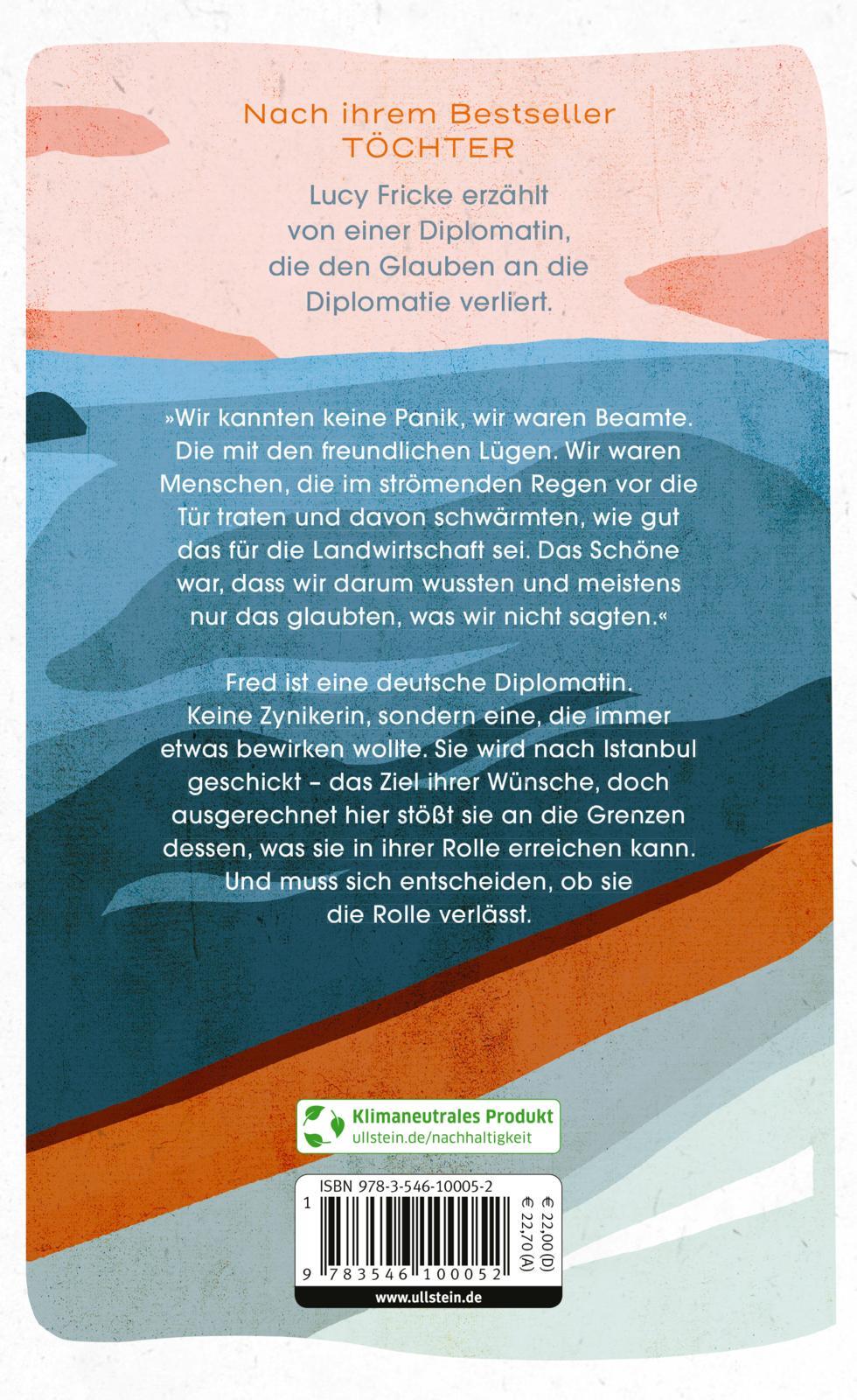 Rückseitencover Die Diplomatin