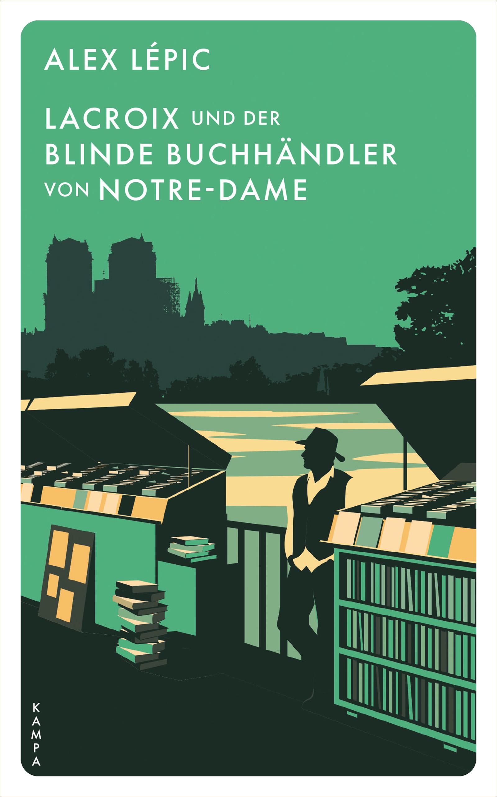 Vorderes Coverbild Lacroix und der blinde Buchhändler von Notre-Dame