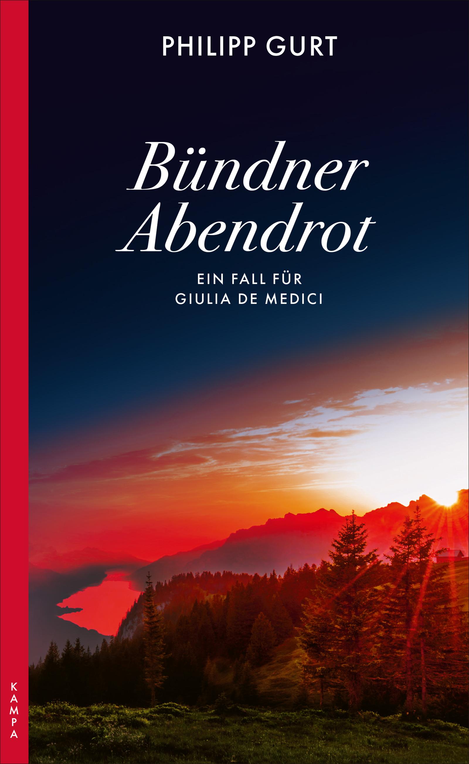 Vorderes Coverbild Bündner Abendrot