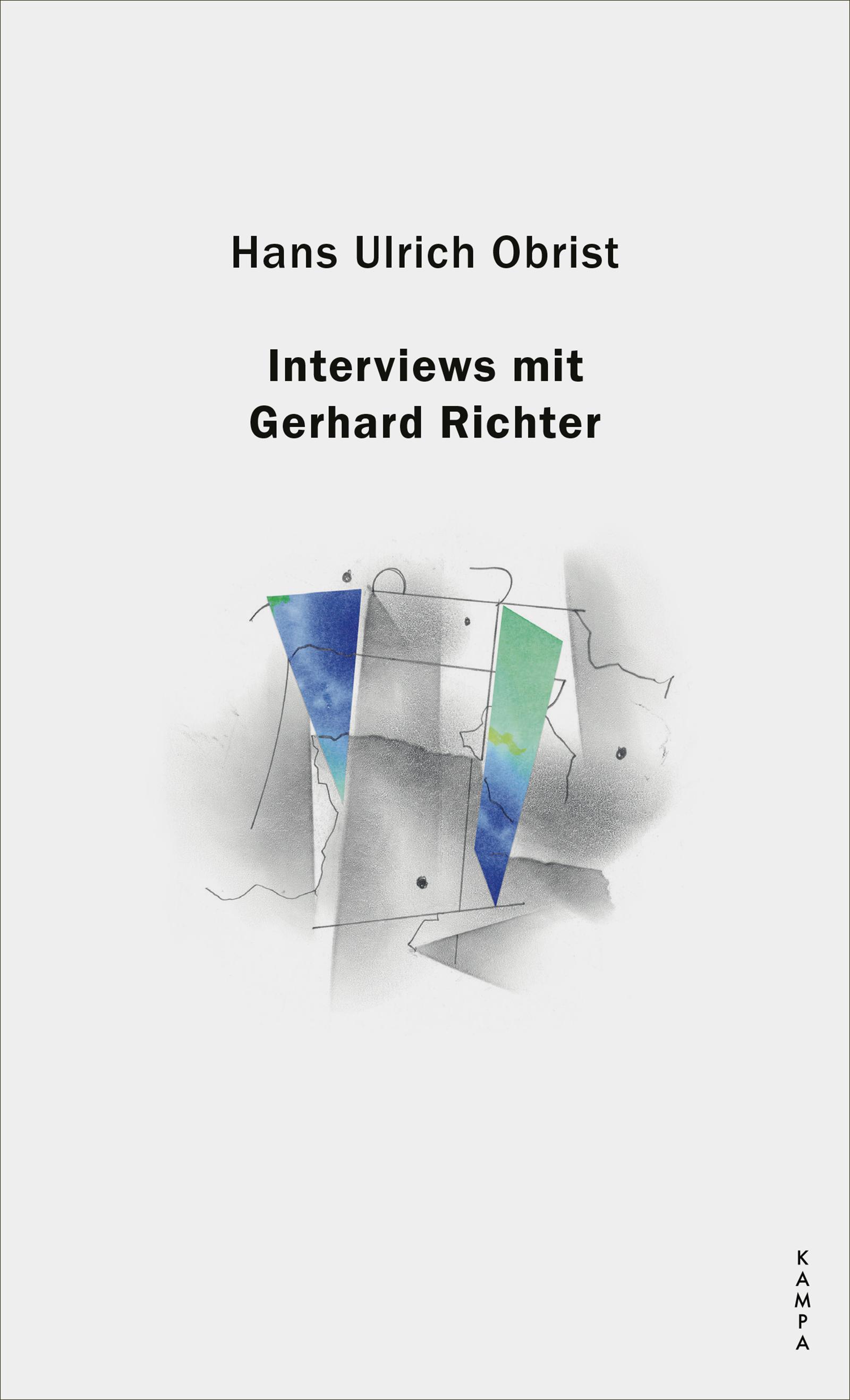 Vorderes Coverbild Interviews mit Gerhard Richter