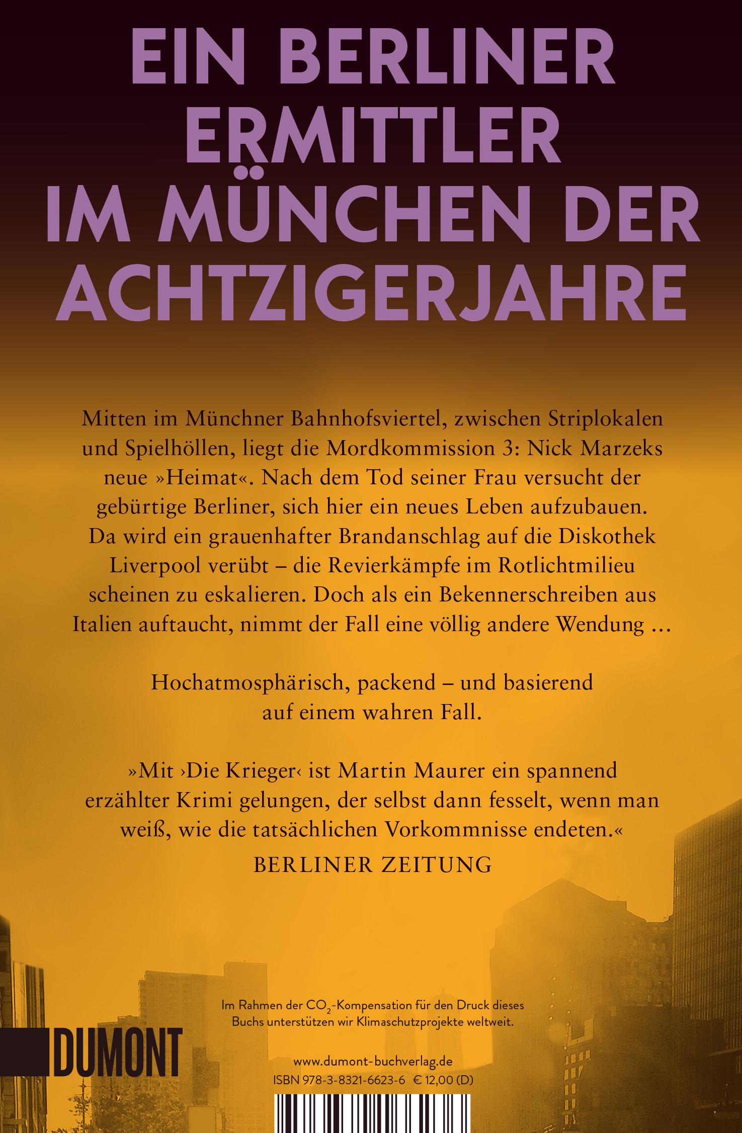 Rückseitencover Die Krieger