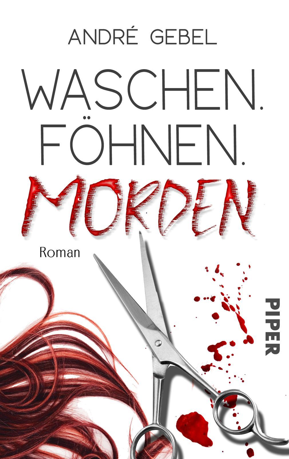 Vorderes Coverbild Waschen. Föhnen. Morden