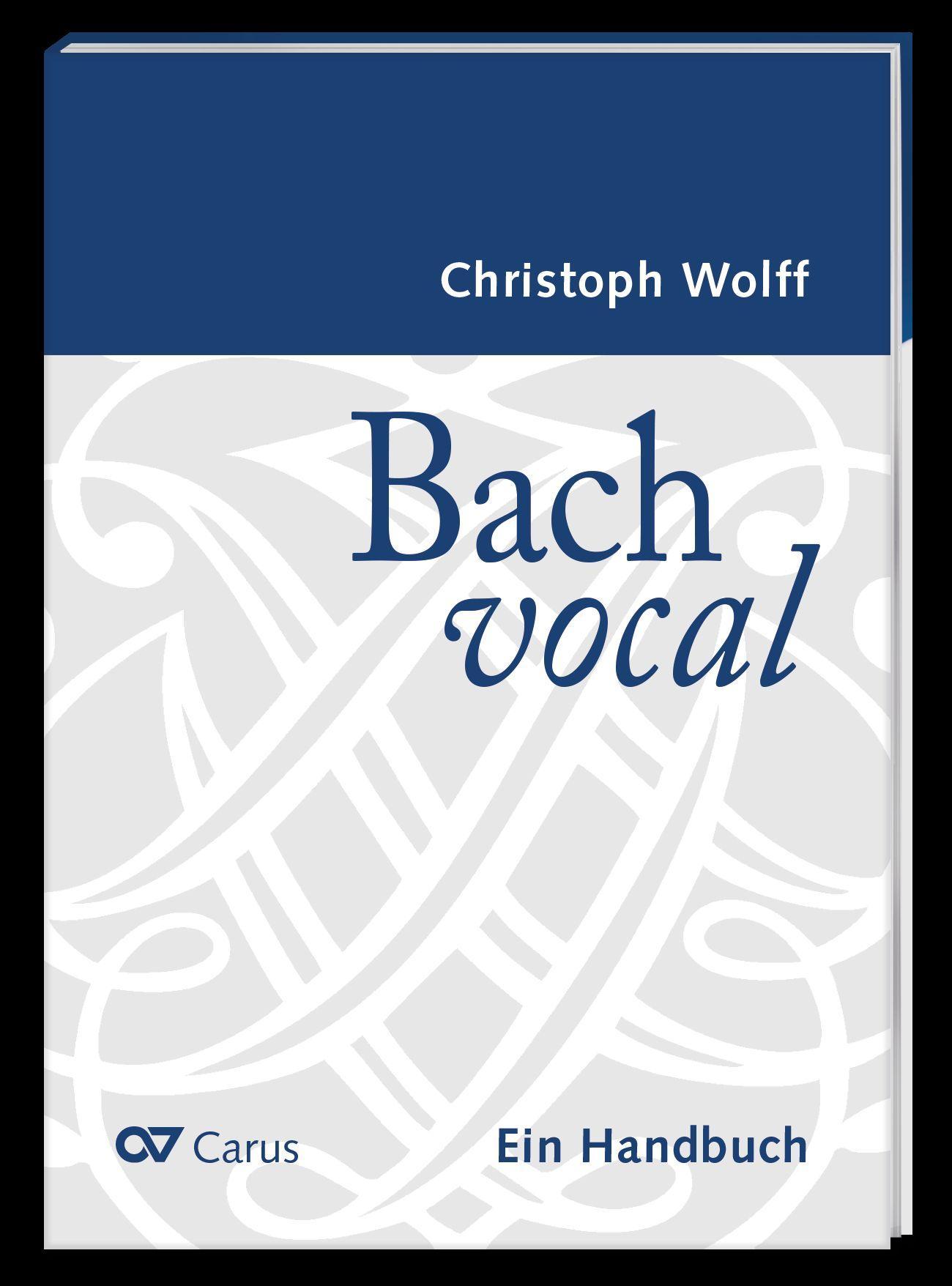Vorderes Coverbild Bach vocal. Ein Handbuch