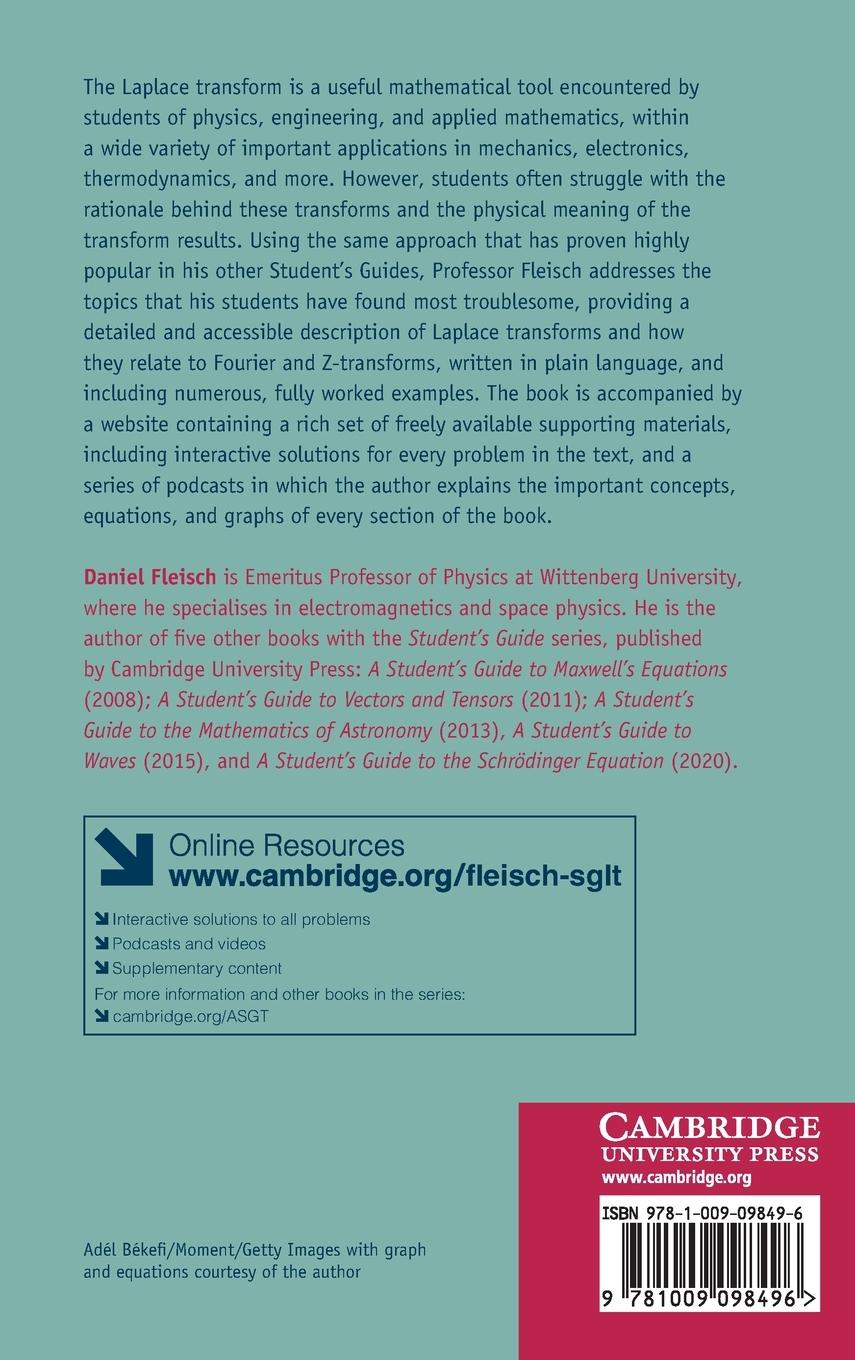 Rückseitencover A Student's Guide to Laplace Transforms